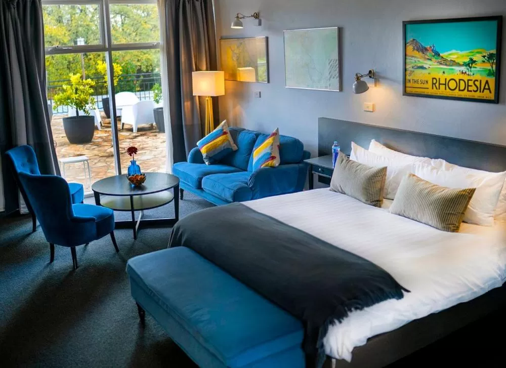 Bedroom, Bed in The Oriana Orange - Retro Hotel & Resort