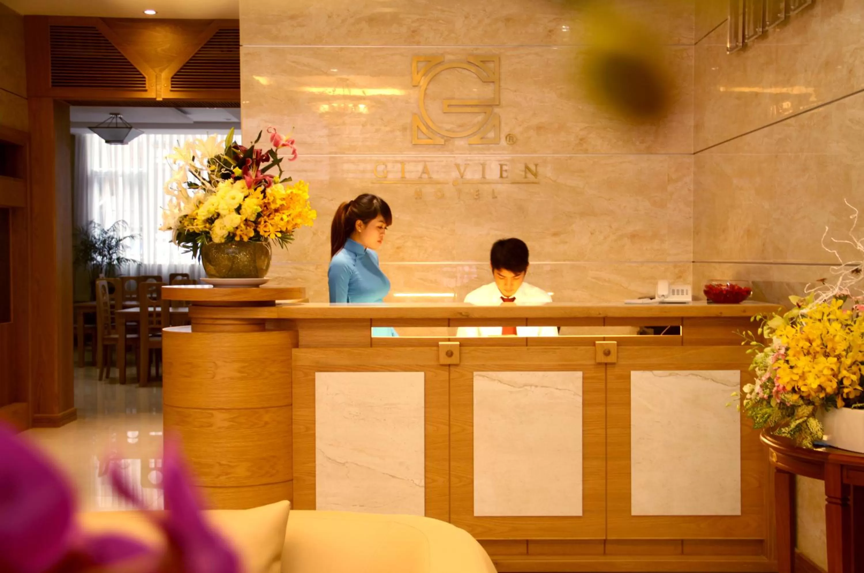 Staff in Gia Vien Hotel