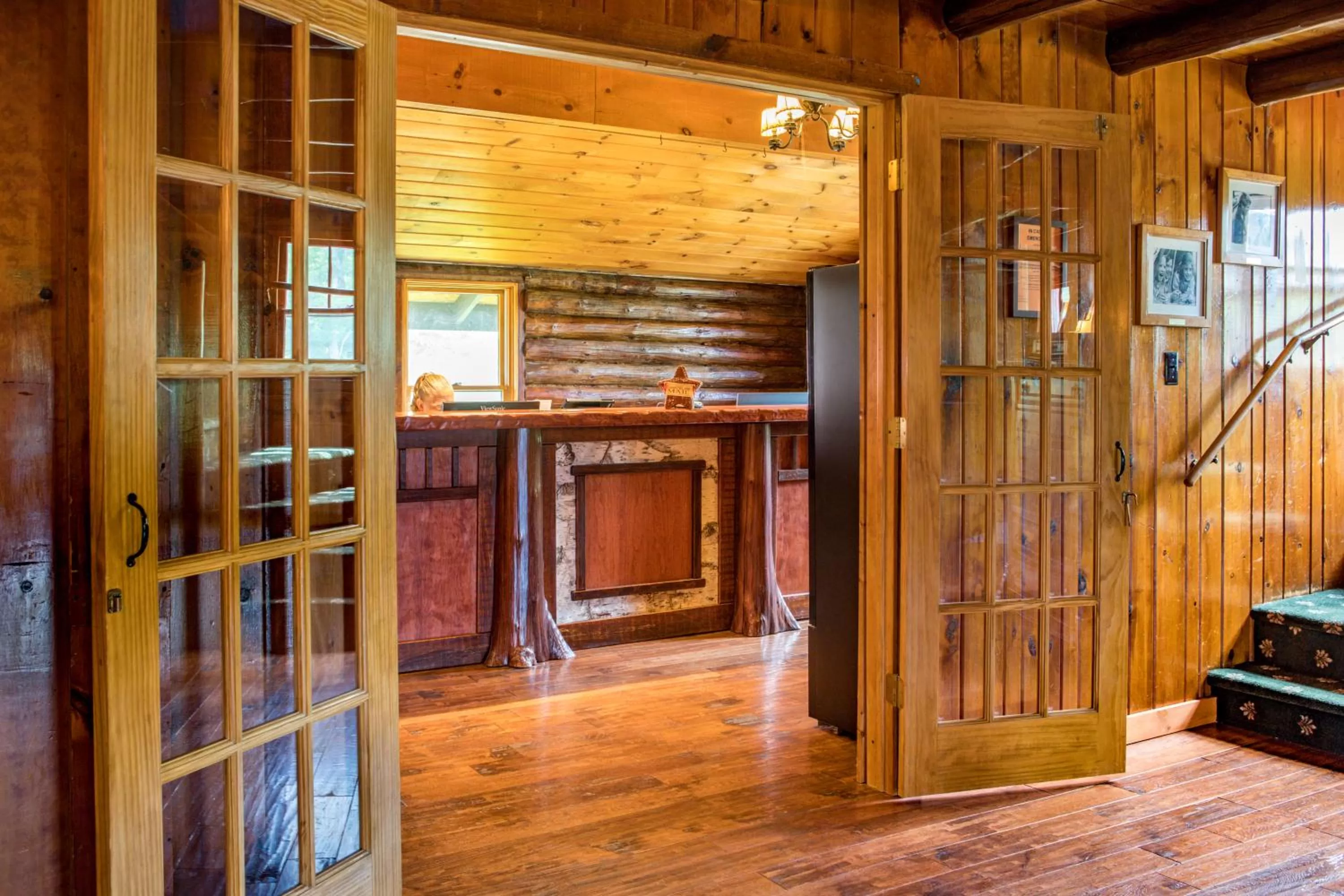 Lobby or reception in Garnet Hill Lodge