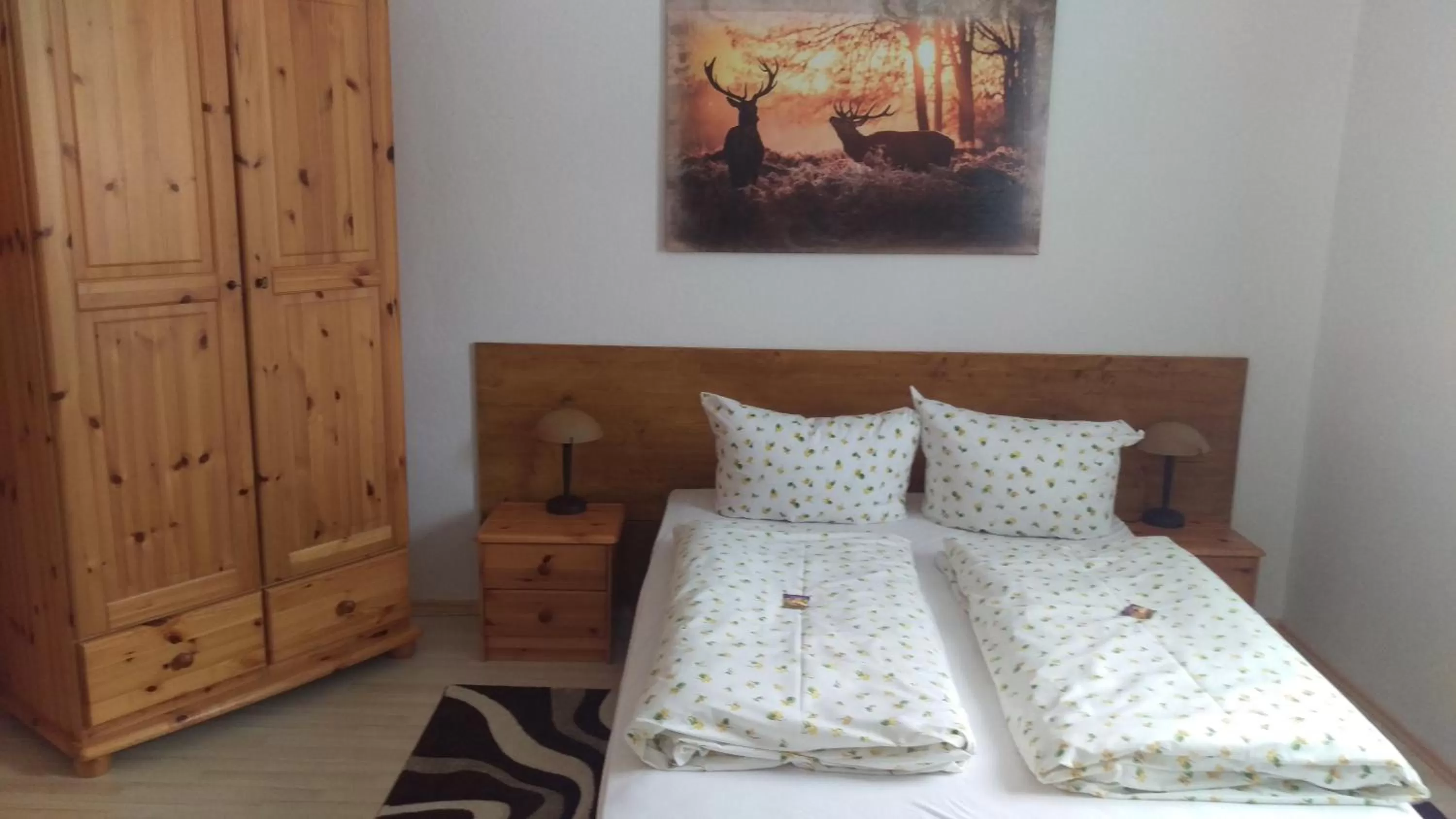 Bed in Hotel Alpenblick Berghof