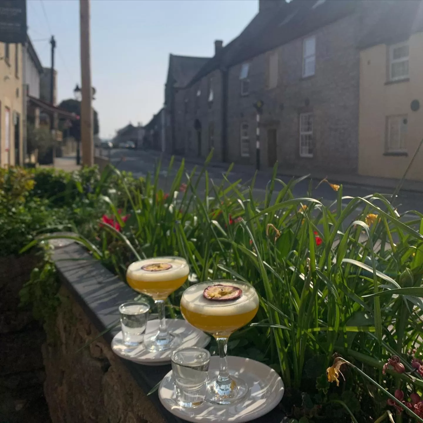 Food and drinks in The Ilchester Arms Hotel, Ilchester Somerset