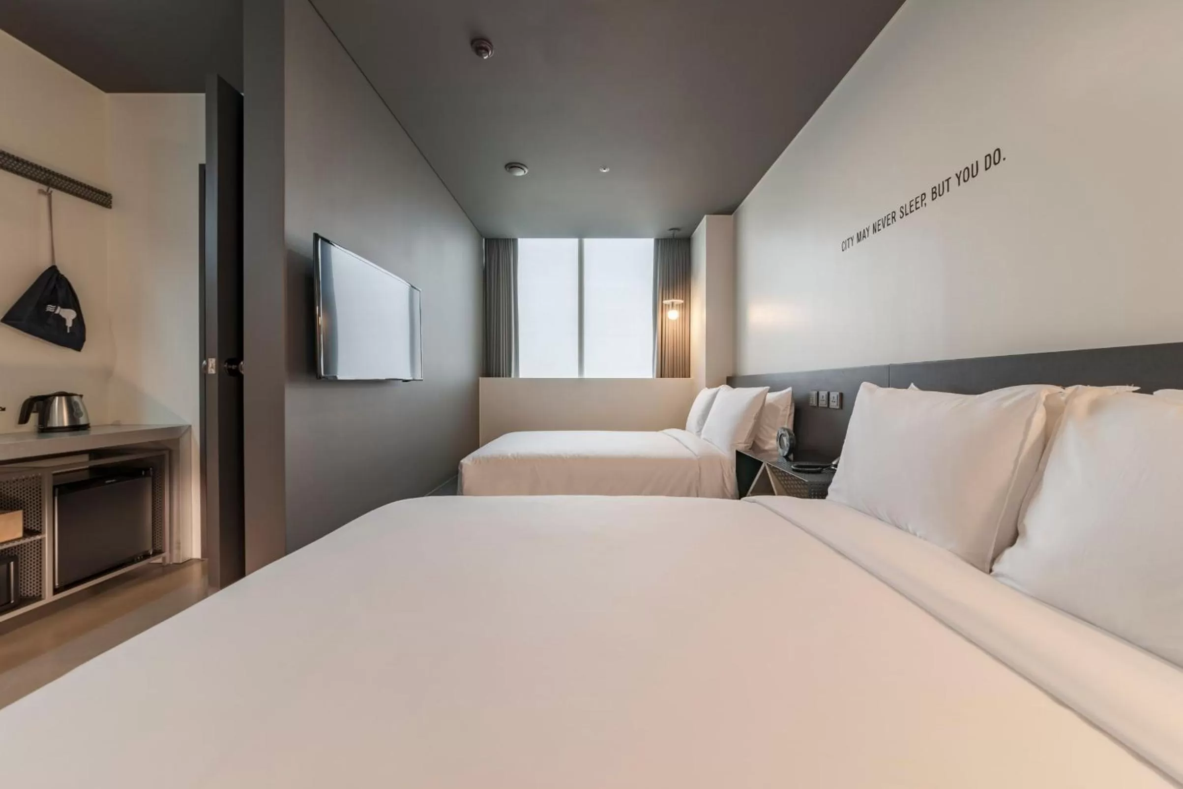 Bed in Hotel Cappuccino