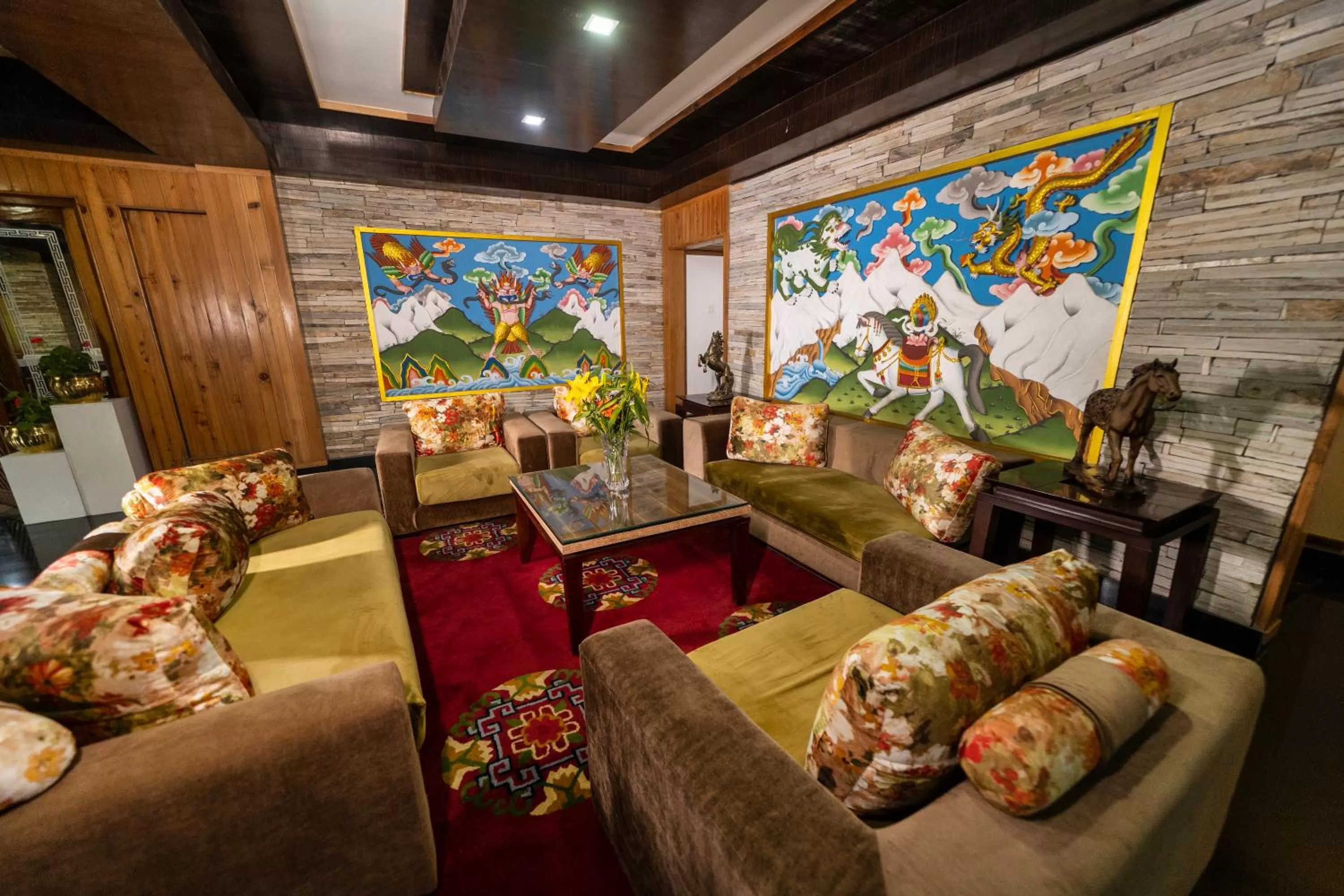 Lobby or reception in Yangthang Heritage