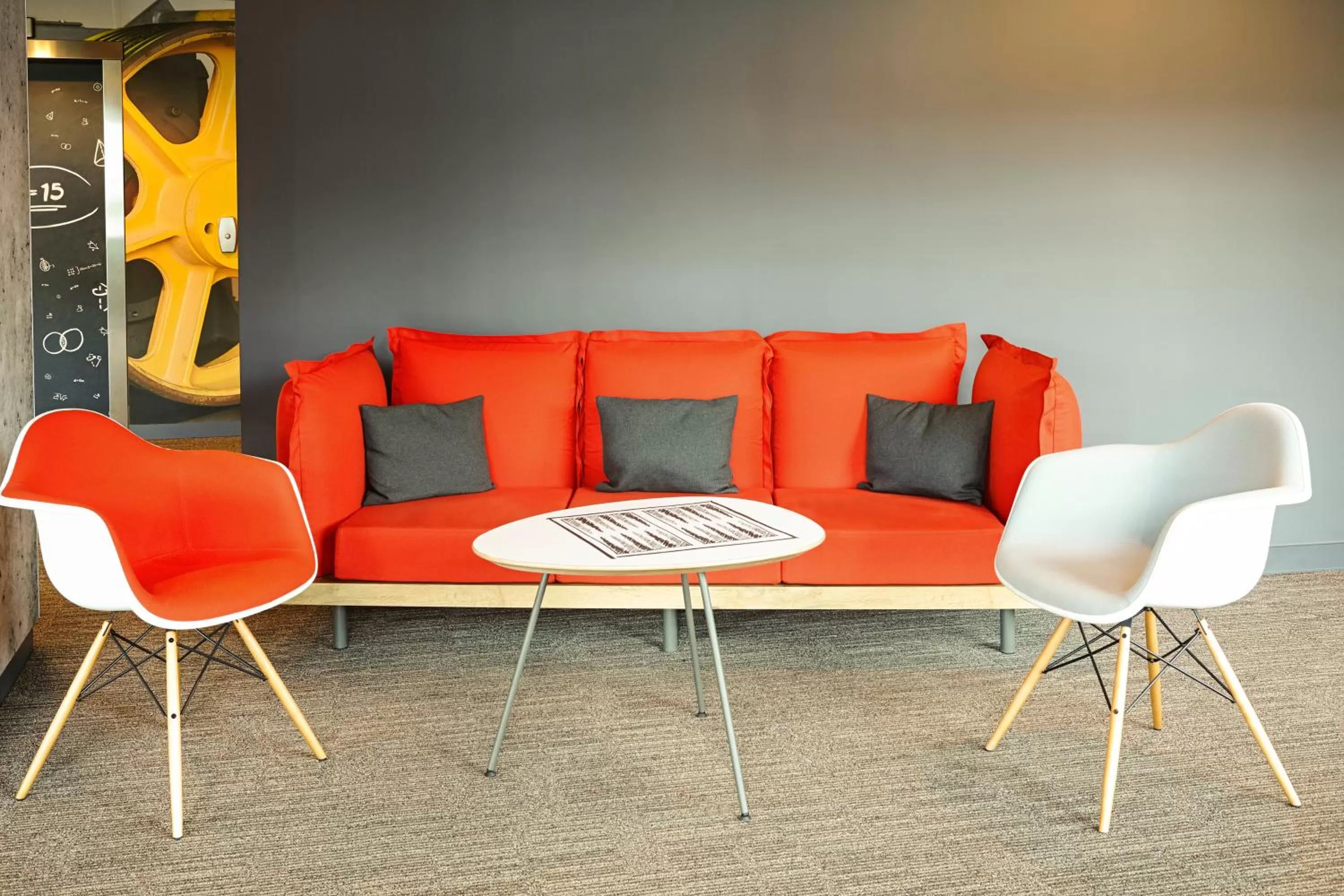 Lobby or reception in ibis Birmingham Airport Terminal Building - NEC