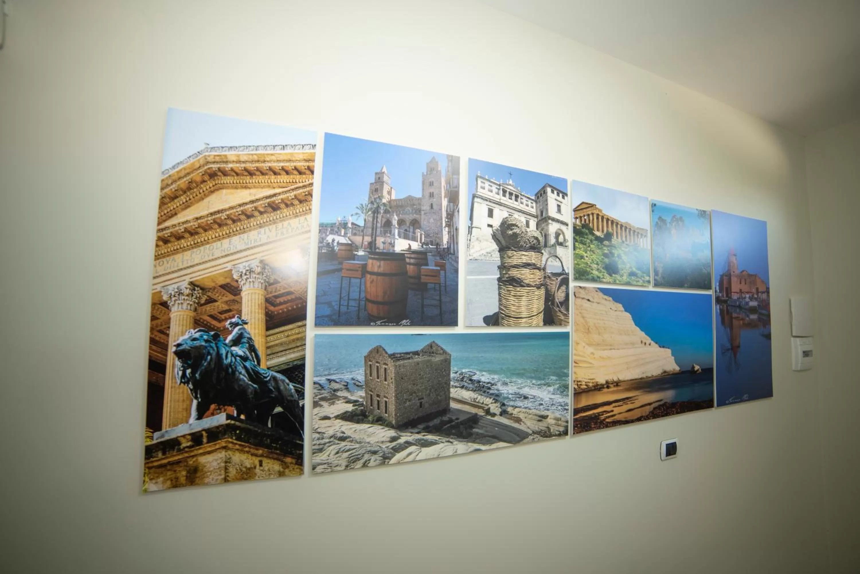 Decorative detail, TV/Entertainment Center in B&B La Terrazza Degli Scrittori