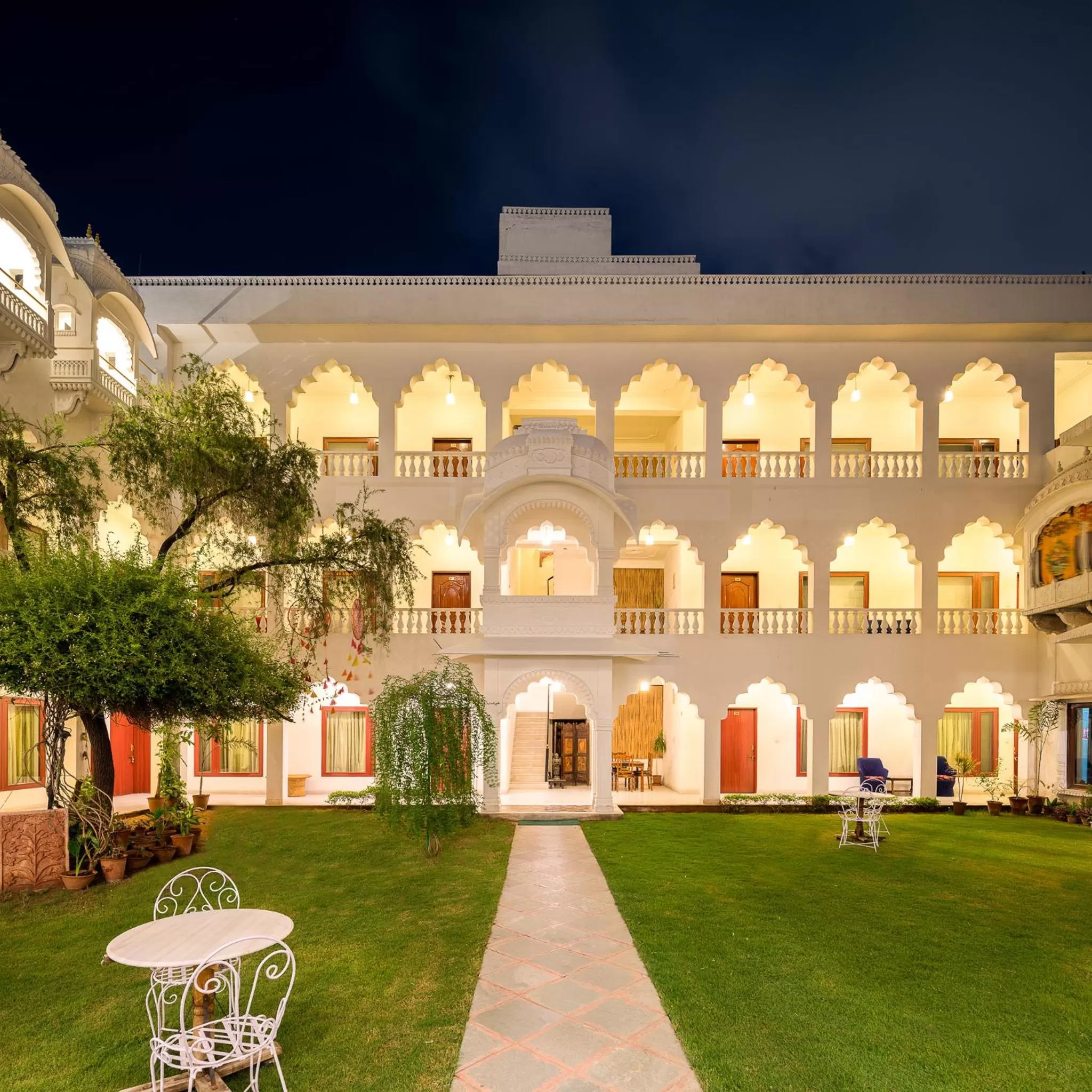 Property building in Rajasthan Palace - A Heritage Boutique Hotel in Jaipur