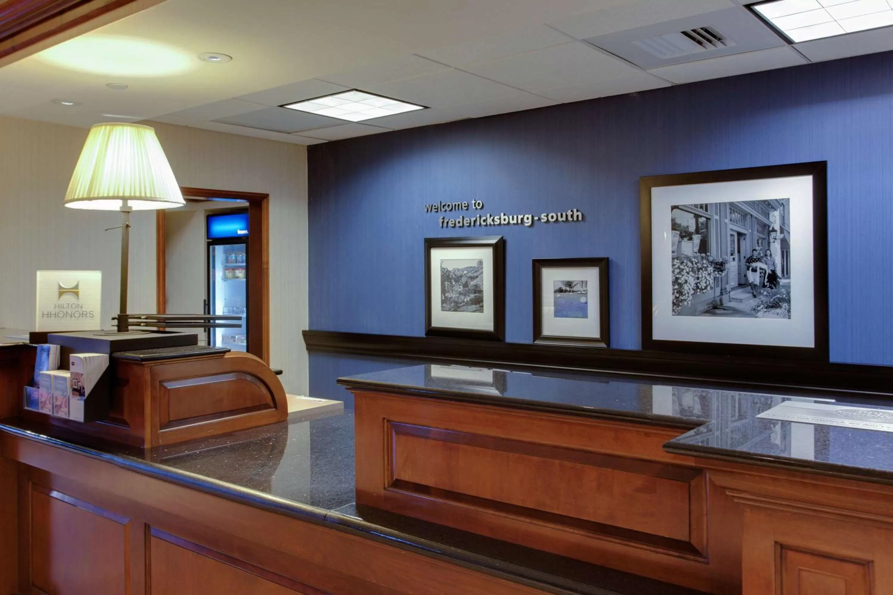 Lobby or reception in Hampton Inn and Suites Fredericksburg South