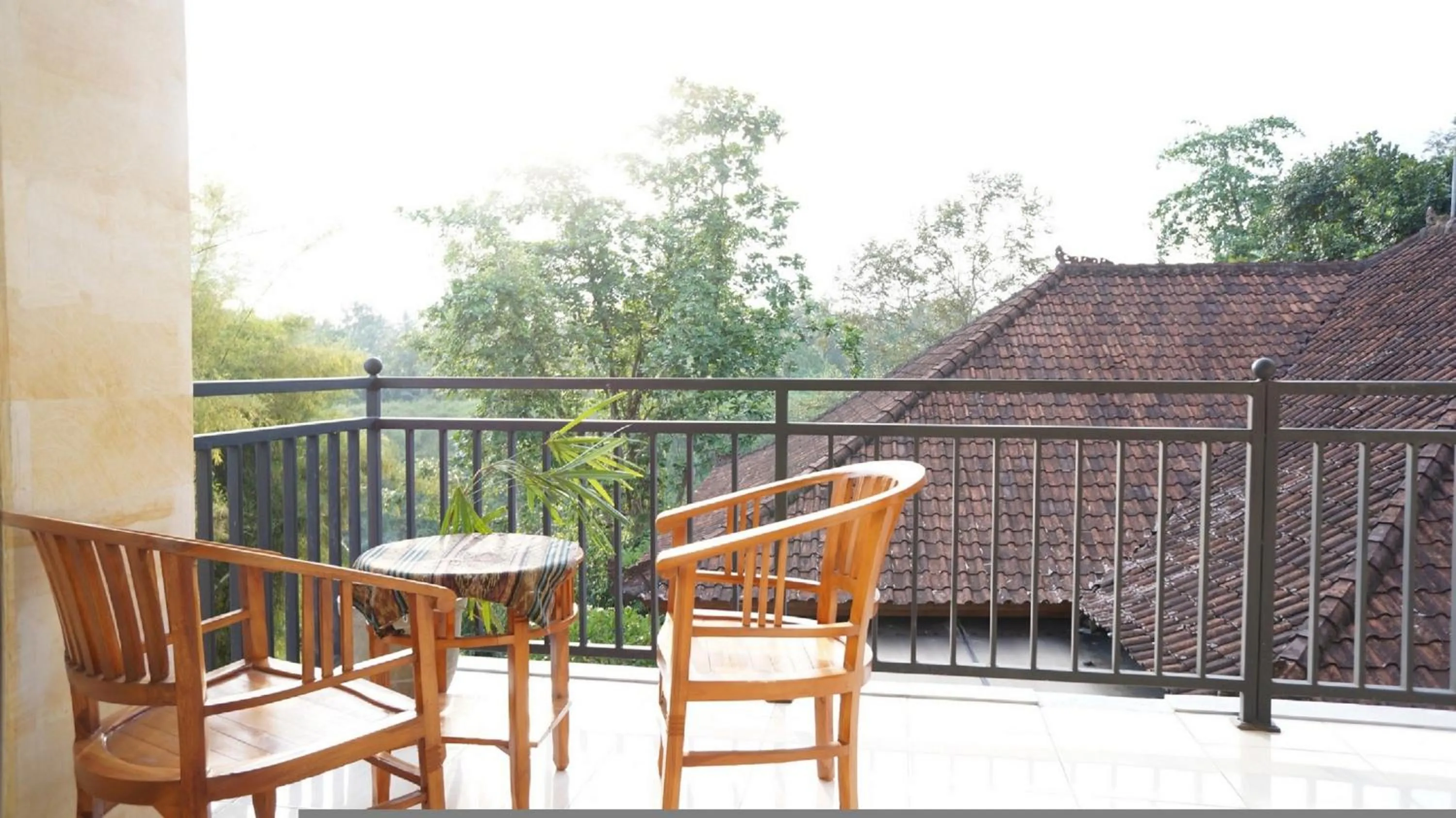 Balcony/Terrace in Wijaya Guest House Ubud