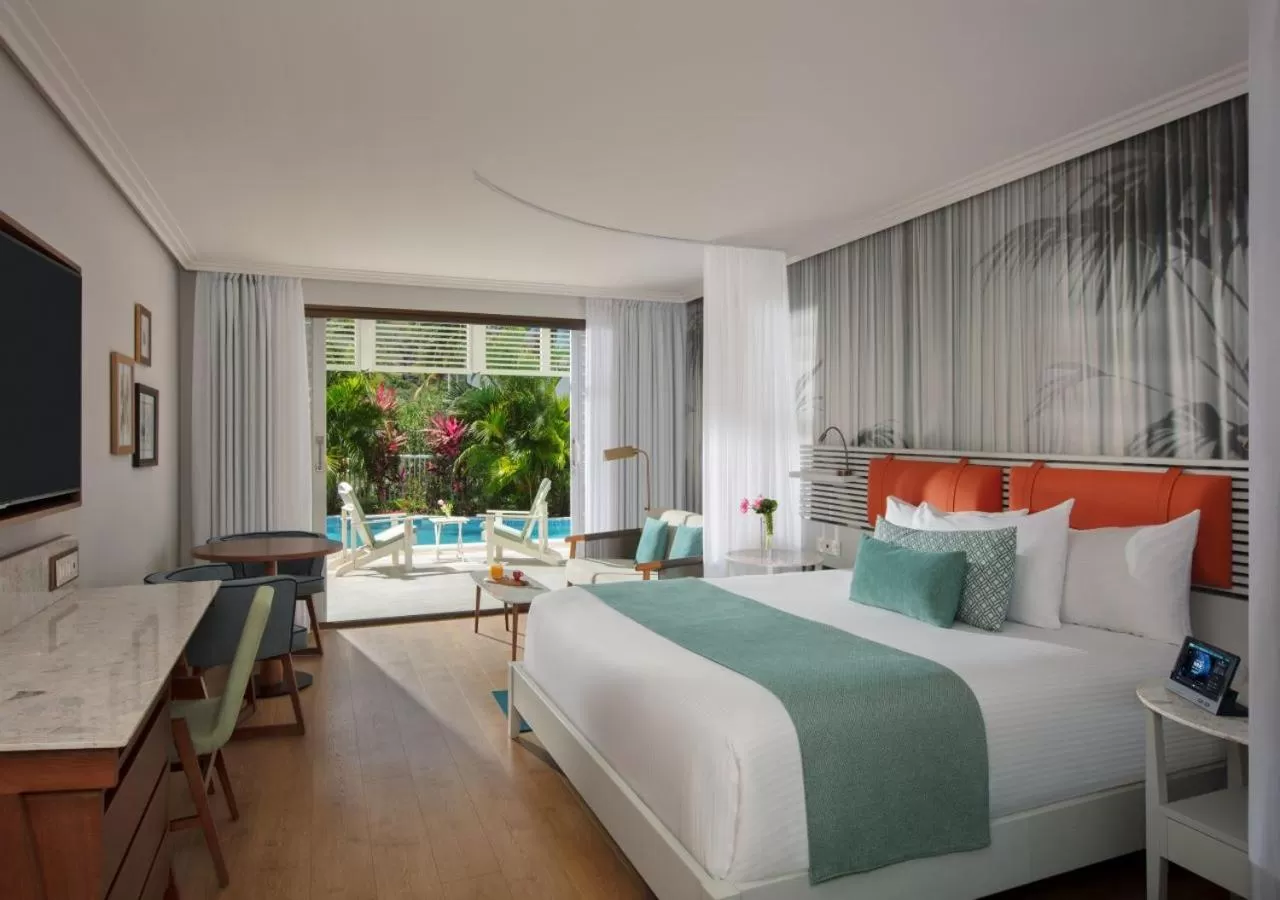 Bedroom, Bed in Secrets St Martin Resort & Spa - All Inclusive