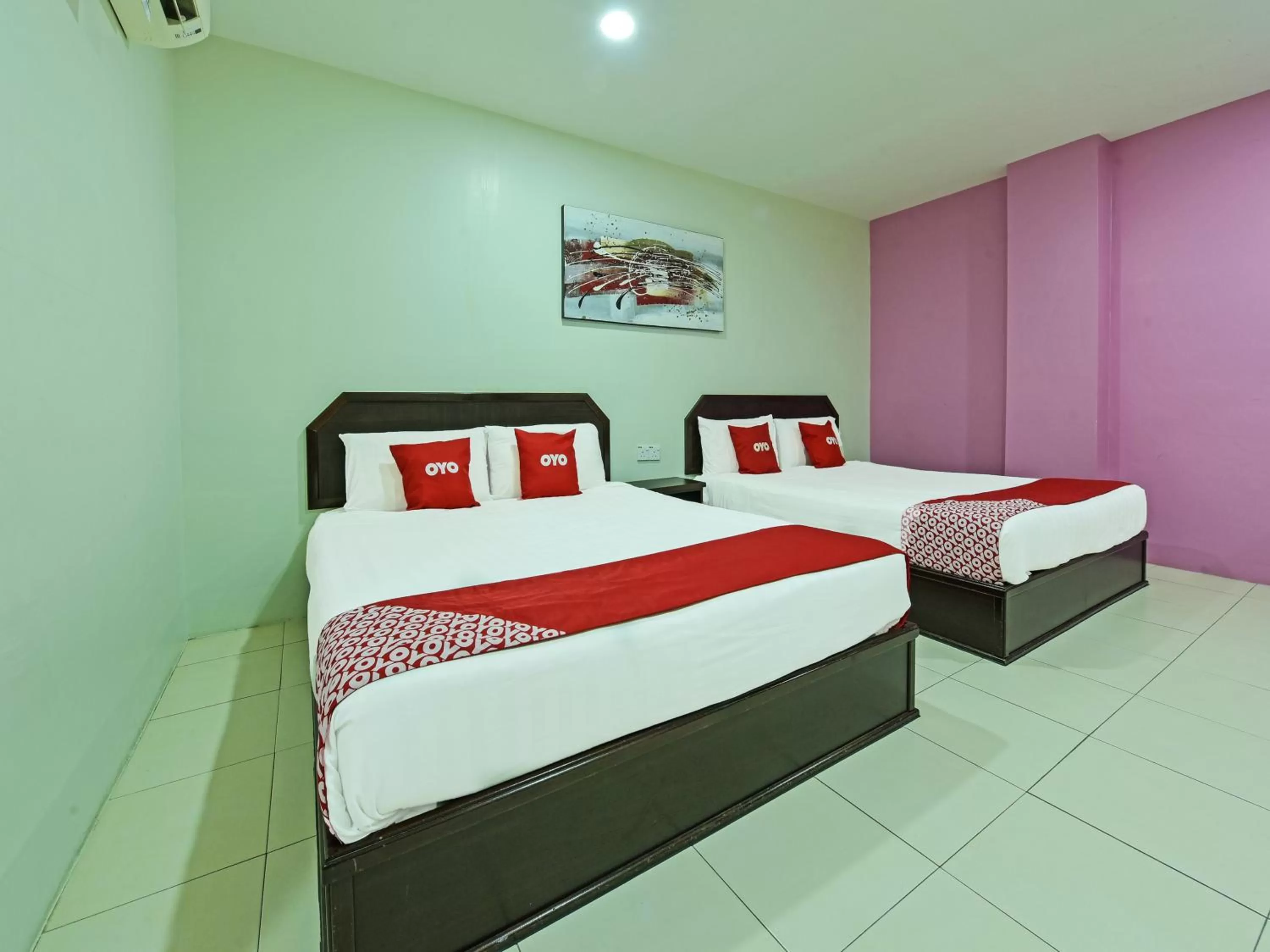 Bed in Super OYO Capital O 90545 Ho Hotel