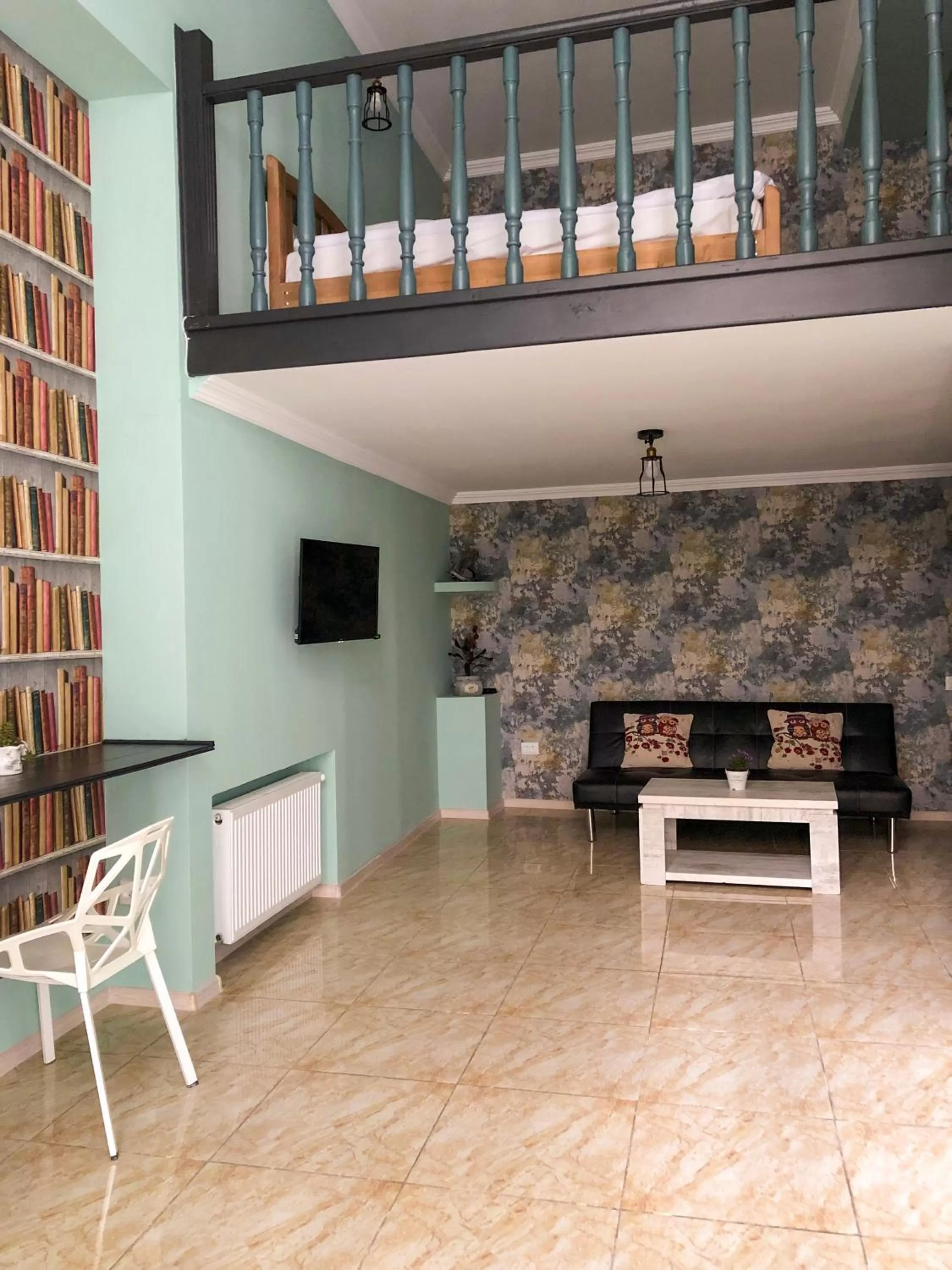 Living room in Check Point Hotel