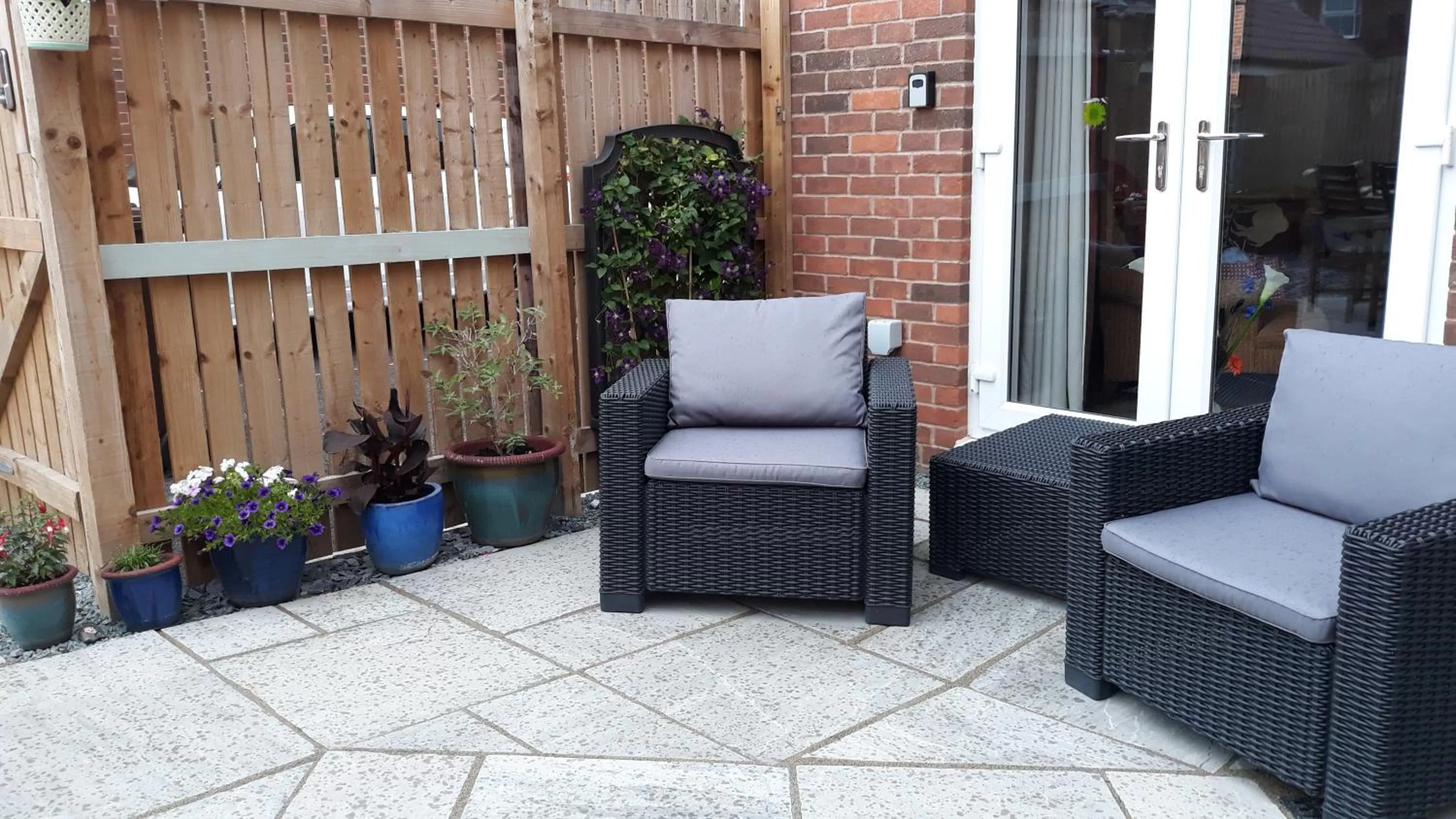 Patio in Barbarella's place