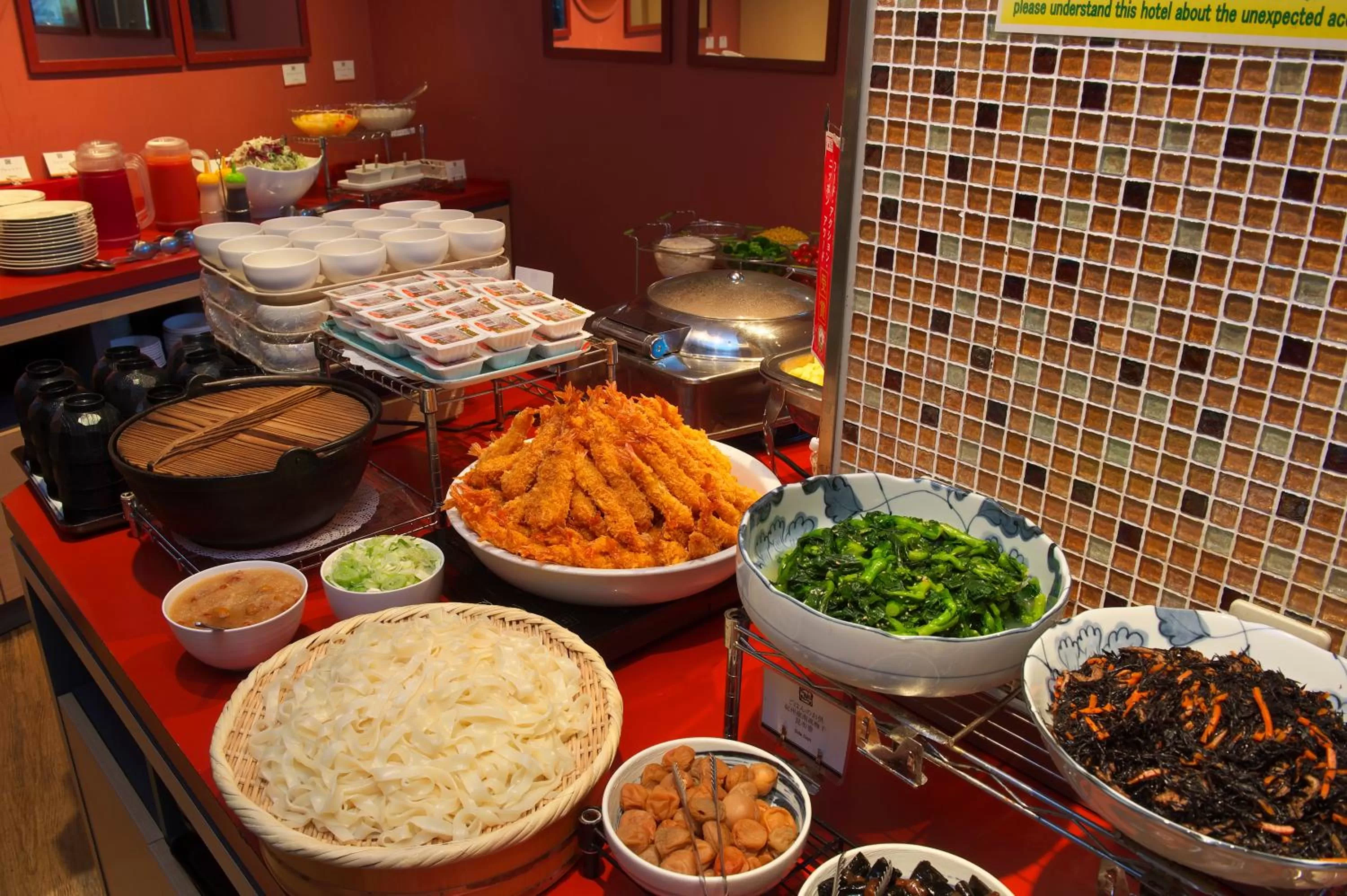 Buffet breakfast in Chisun Inn Nagoya