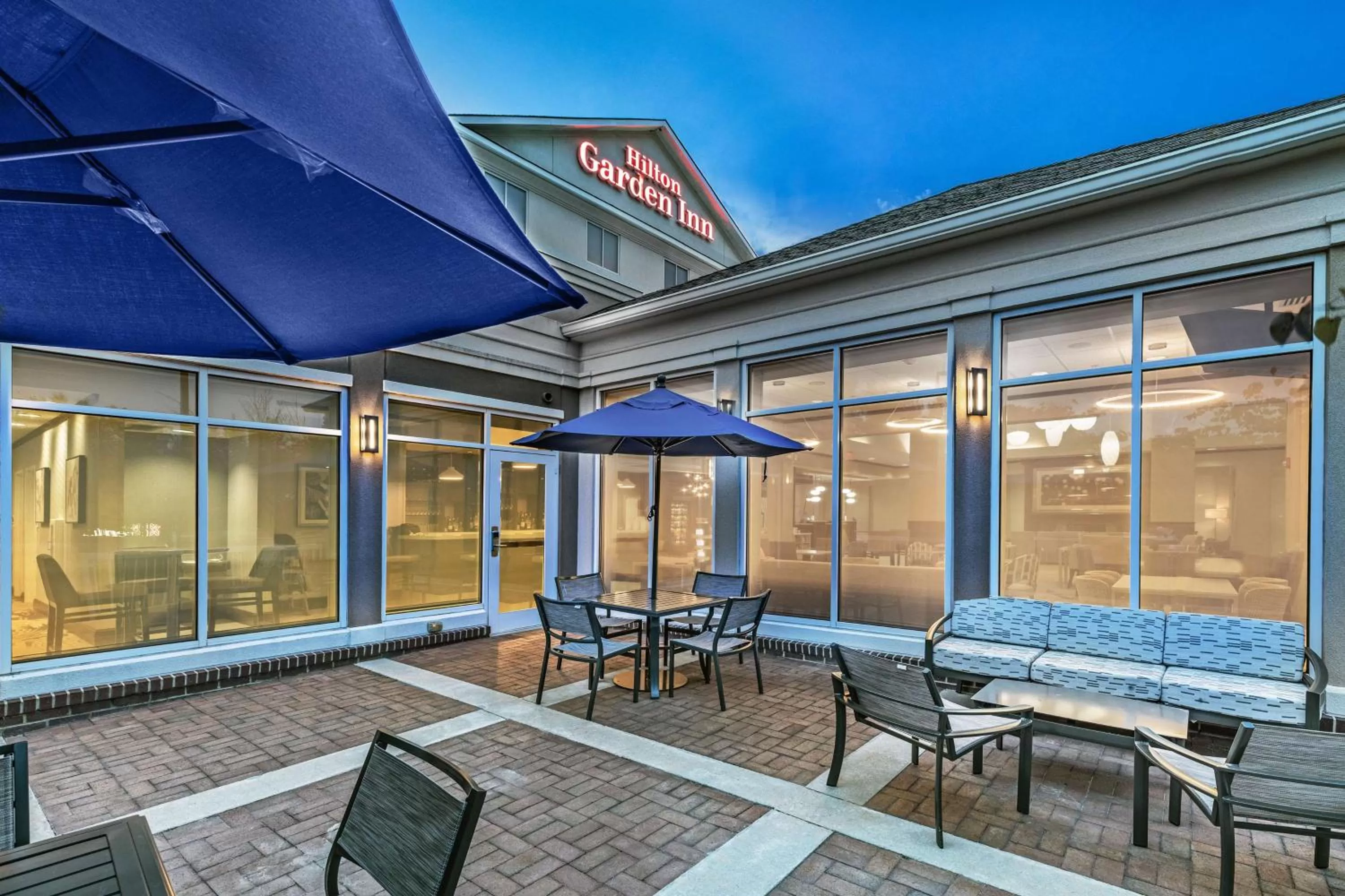 Patio in Hilton Garden Inn Aiken