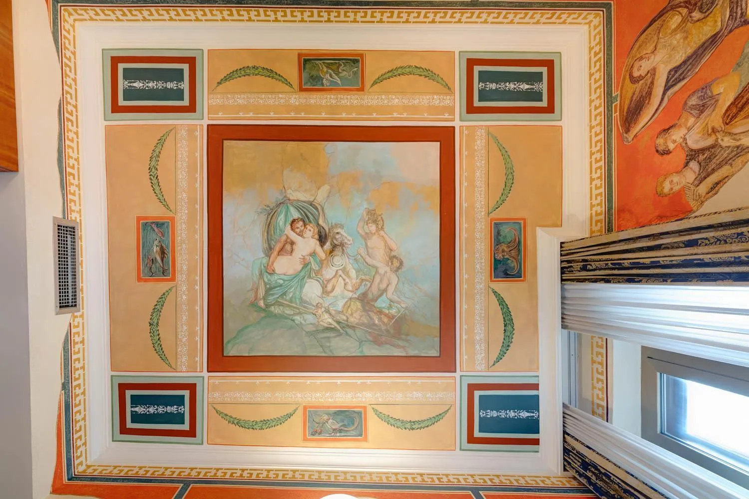 Decorative detail in Hotel Amalfi