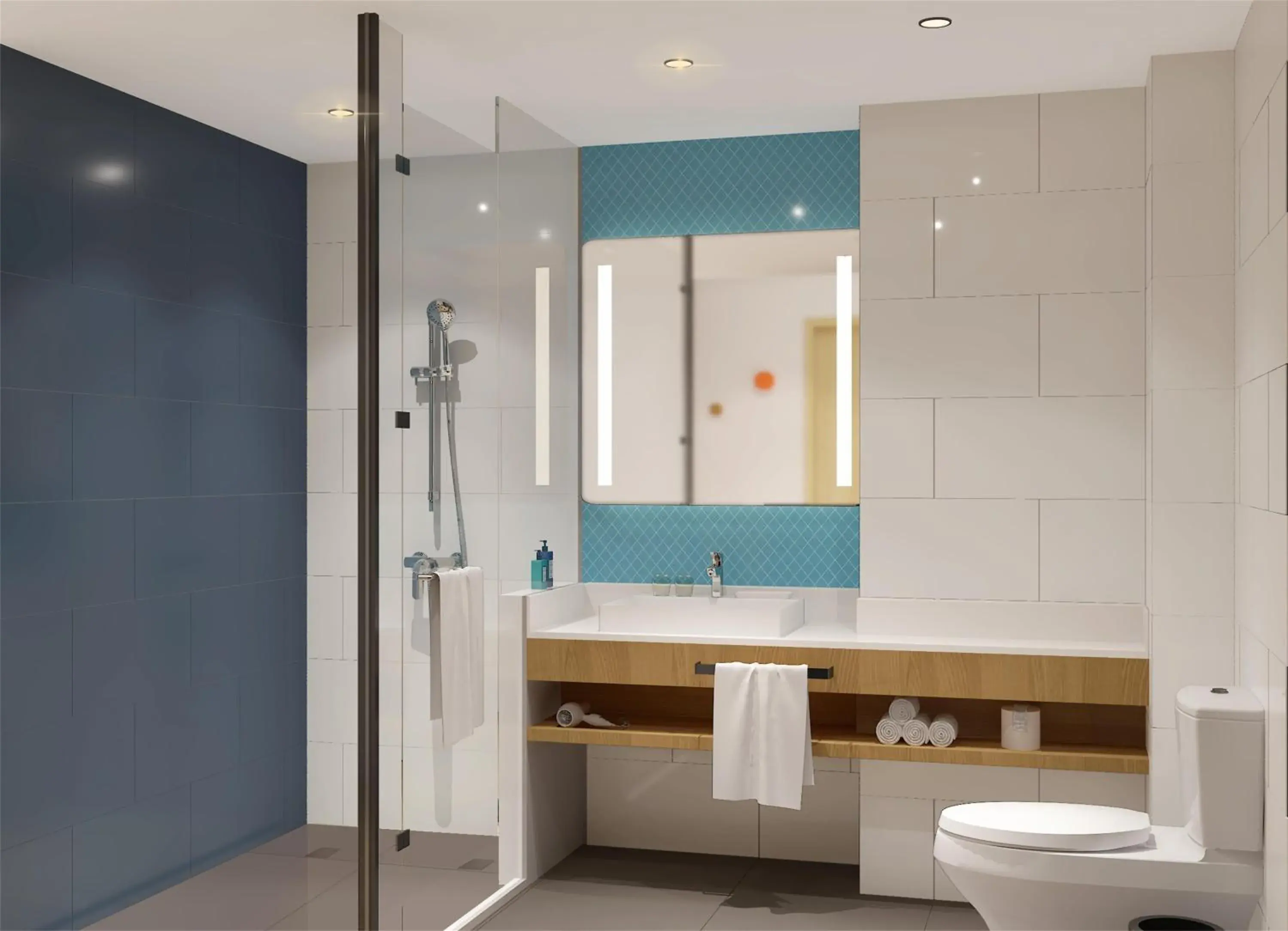 Twin Room - Accessible in Holiday Inn Express Lanzhou Jianlan, an IHG Hotel Twin Room - Accessible in Holiday Inn Express Lanzhou Jianlan, an IHG Hotel