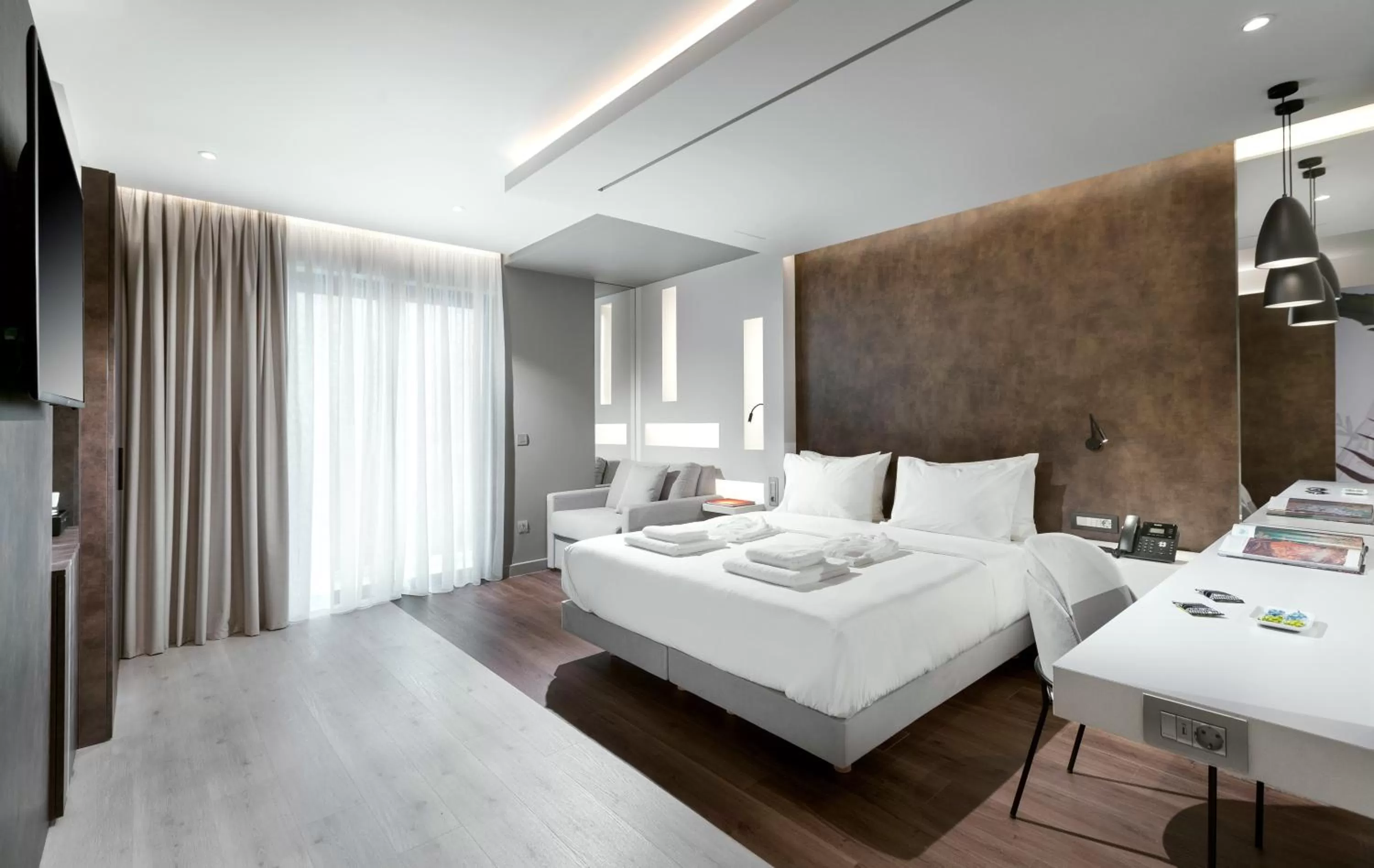 Bed in Ivis 4 Boutique Hotel