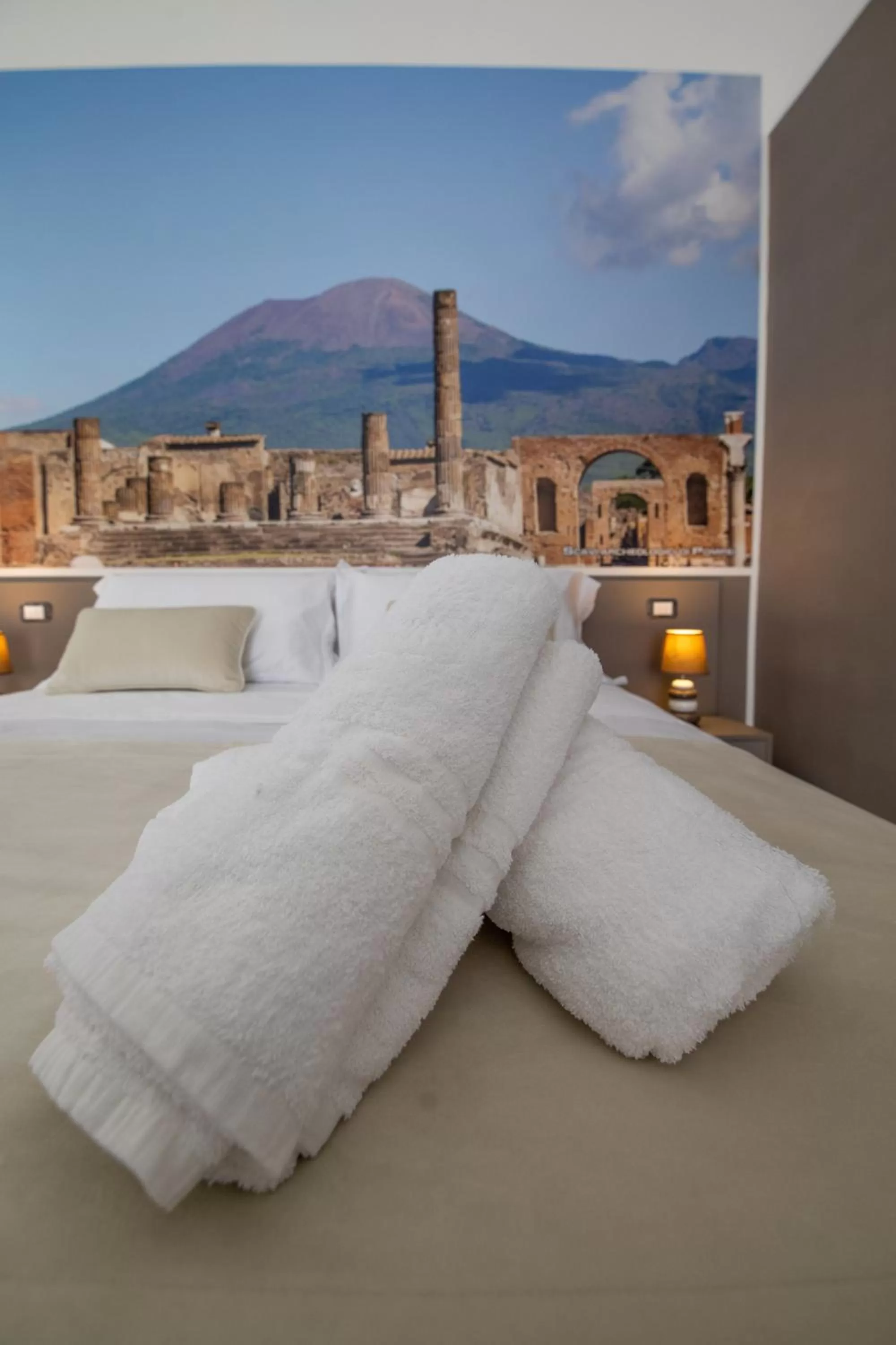 Photo of the whole room, Bed in Palazzo Caracciolo del Sole