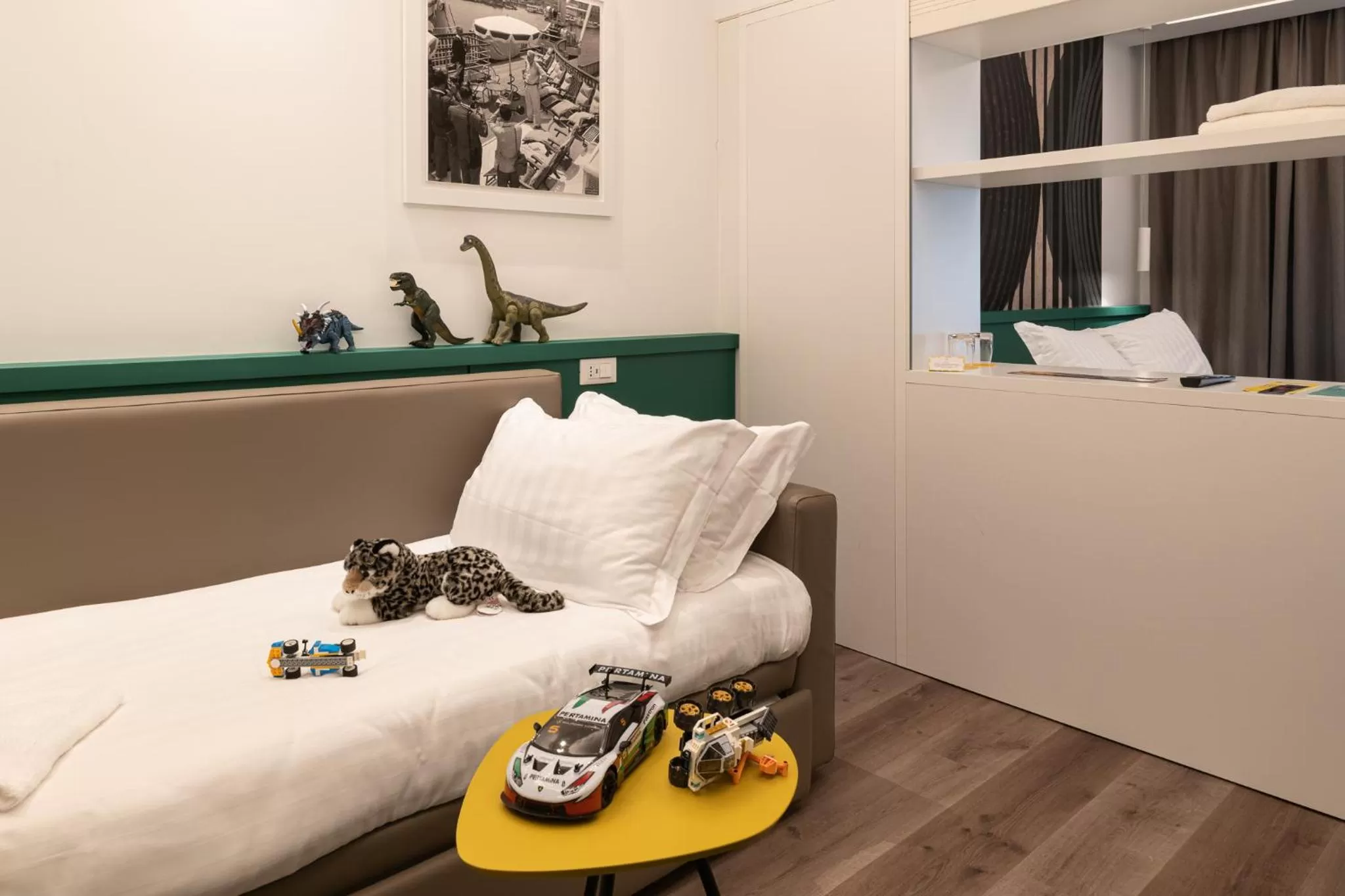 Bed in Smart Hotel Napoli