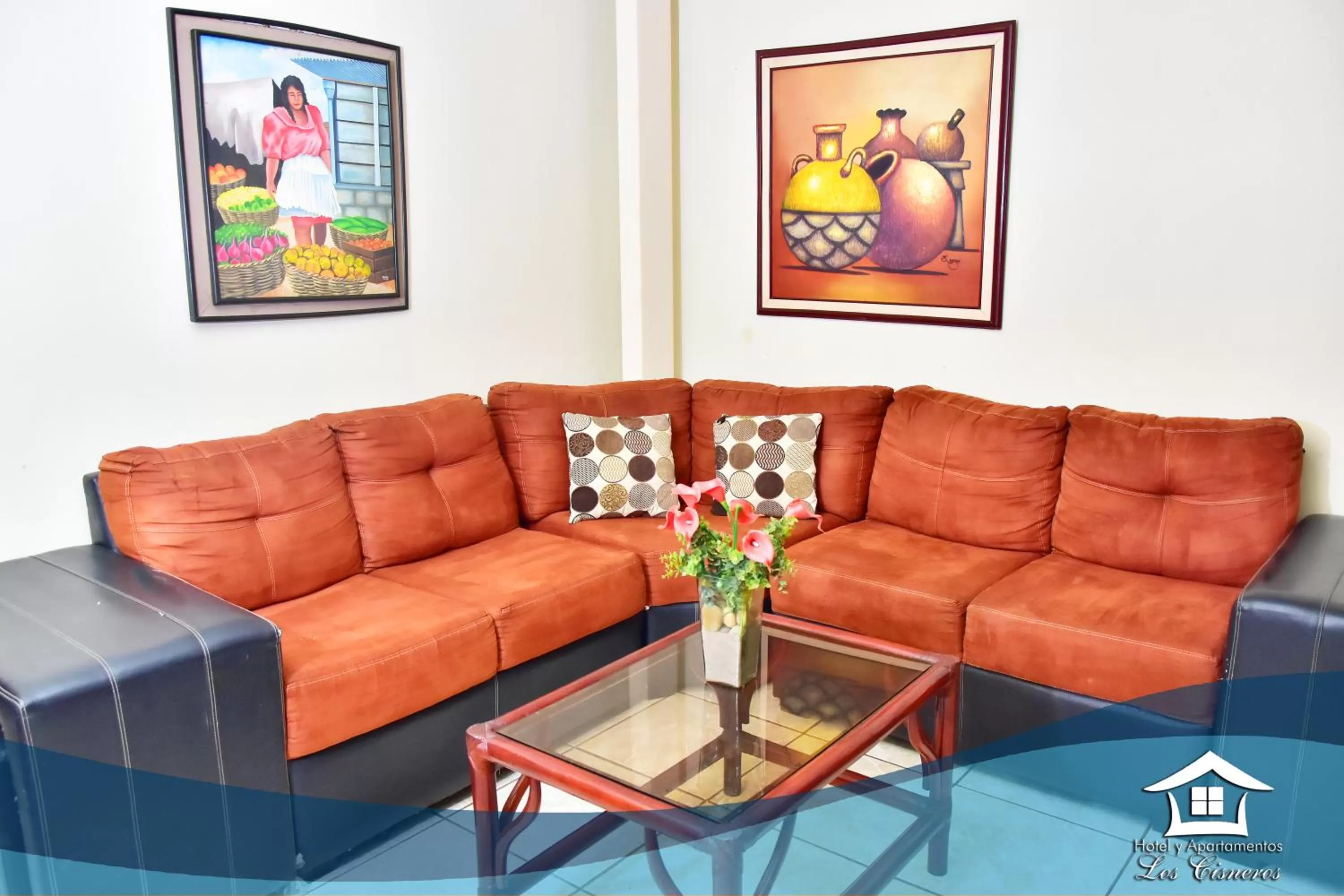 Living room in Hotel y Apartments Los Cisneros
