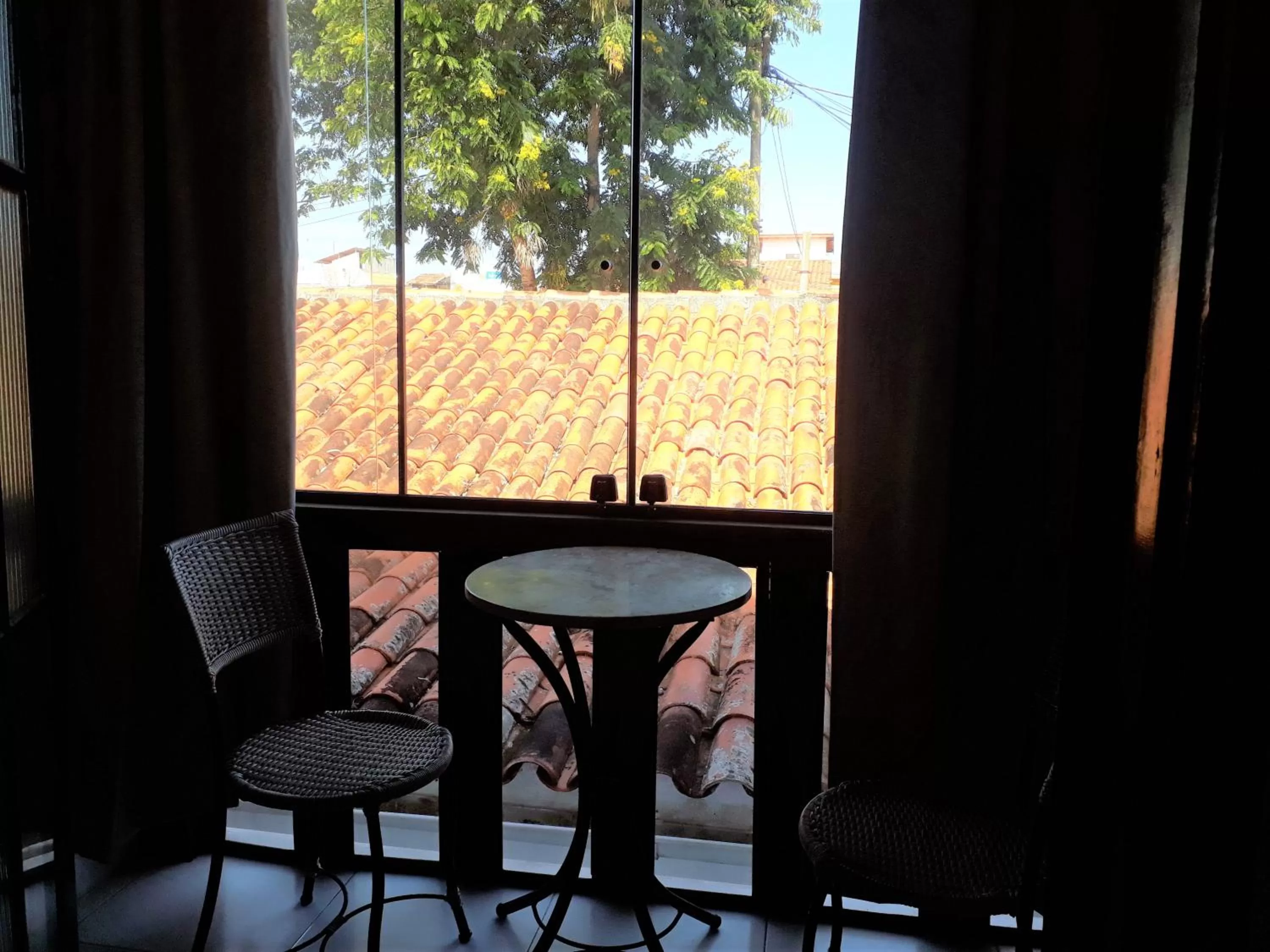 View (from property/room), Seating Area in Pousada L'étage