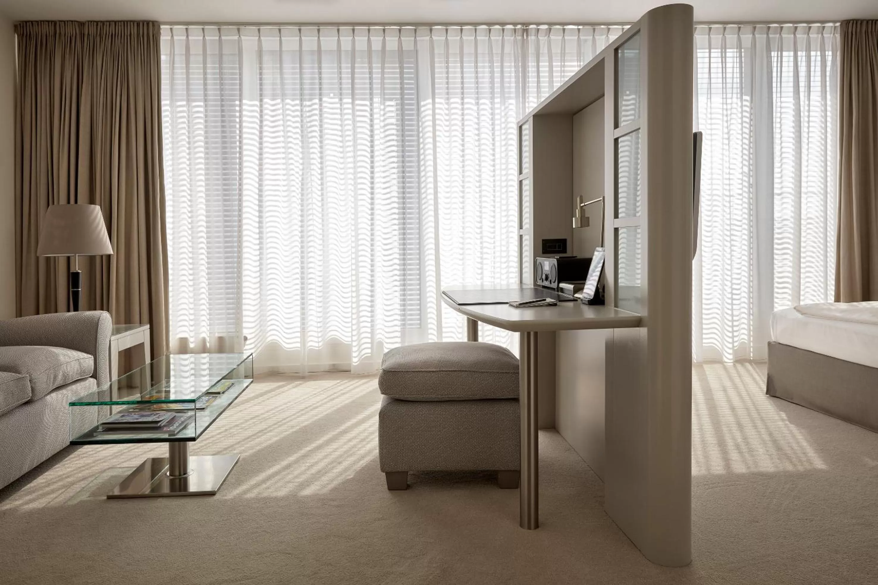 Photo of the whole room, Bed in The Mandala Berlin, a Member of Design Hotels