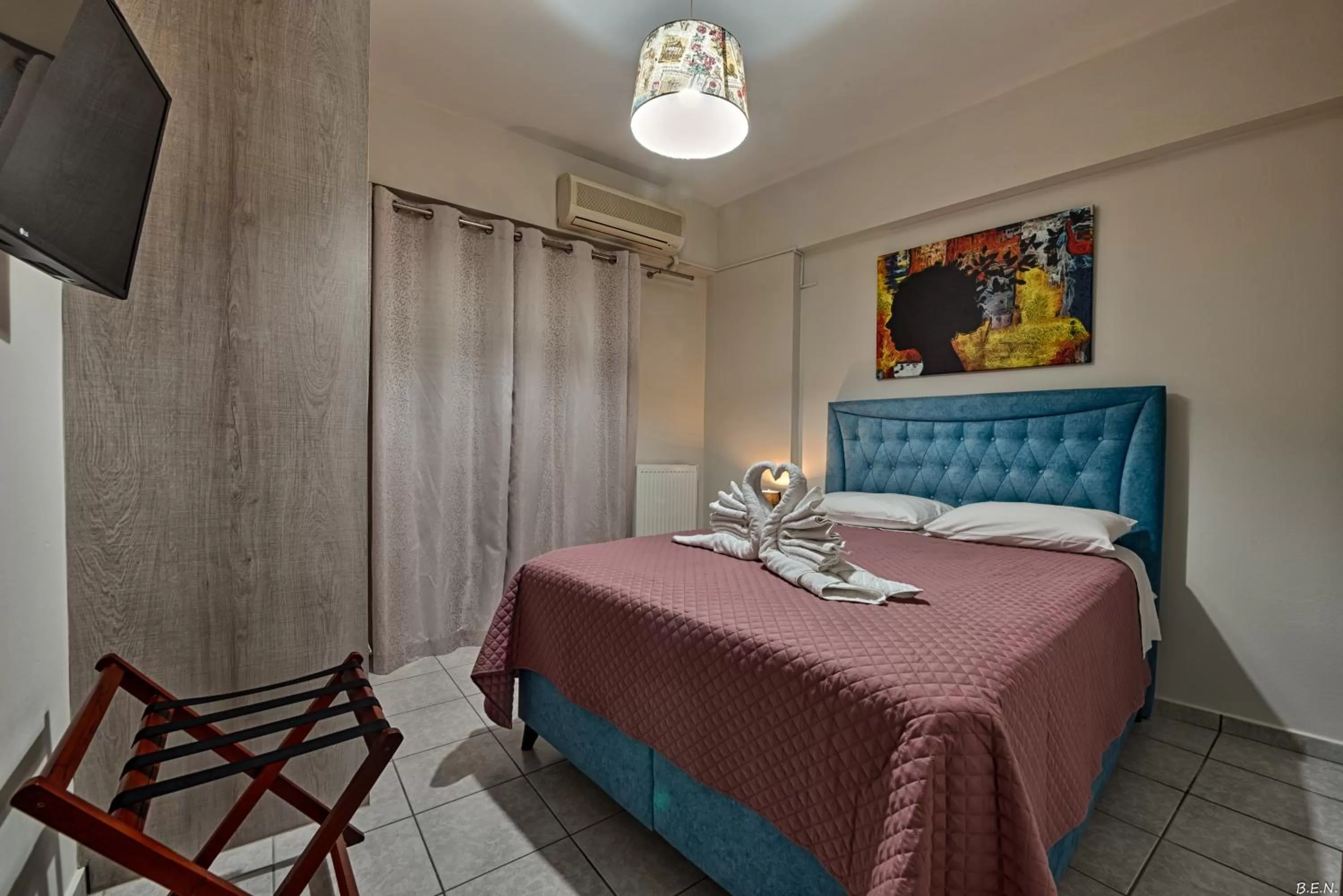 Bed in Alexia's Apartments