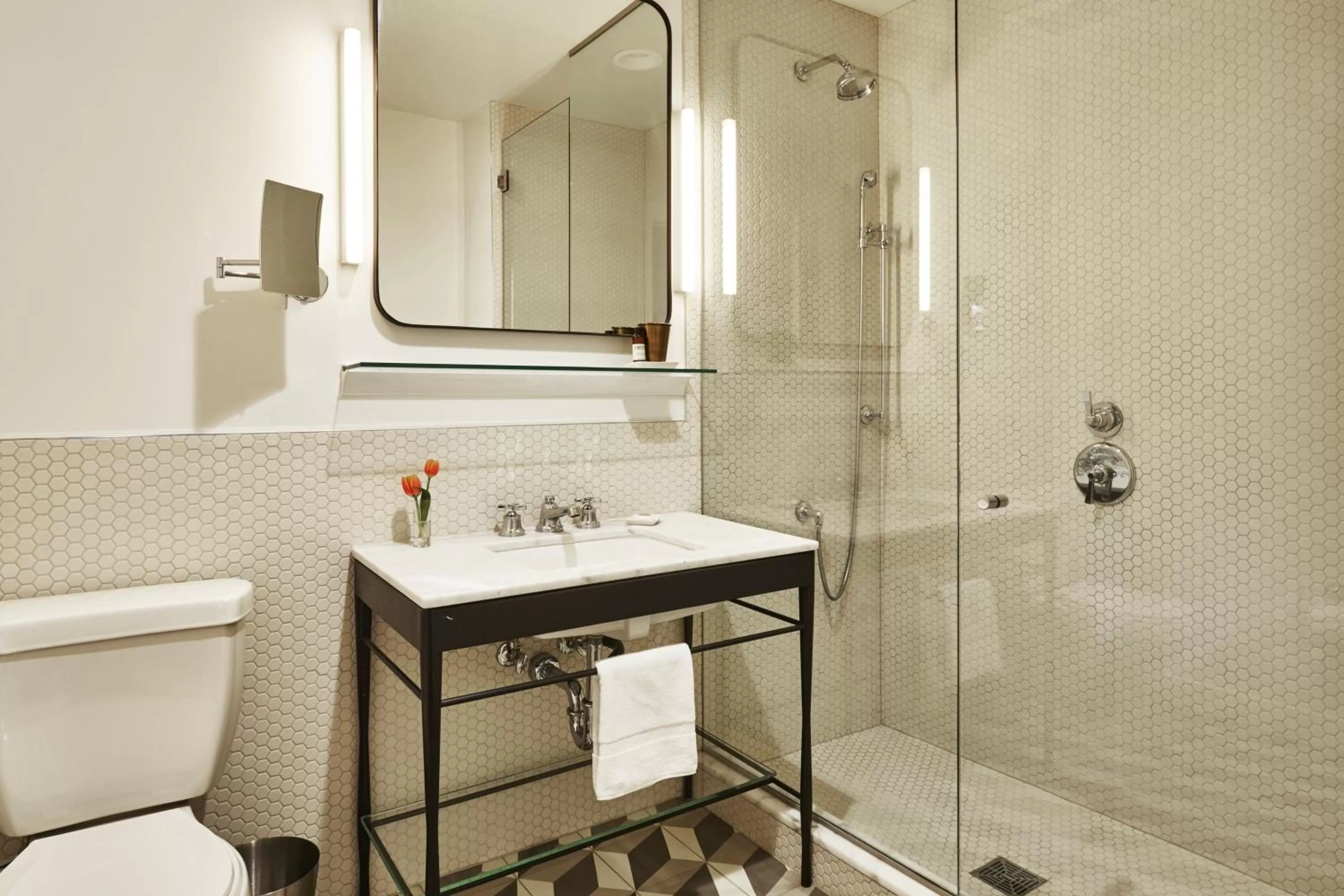 Bathroom in The Hollywood Roosevelt