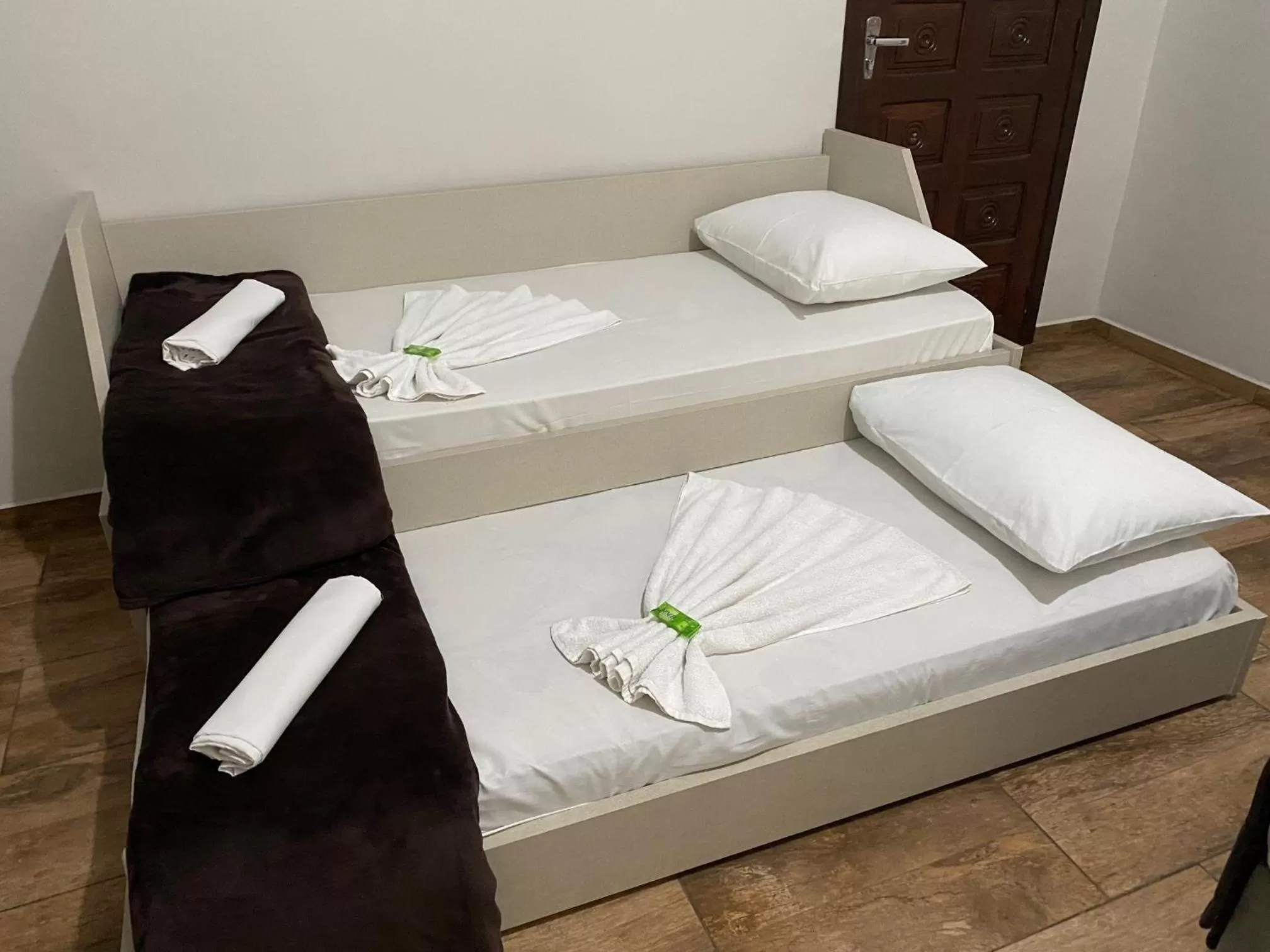 Bed in Hotel Panorâmico