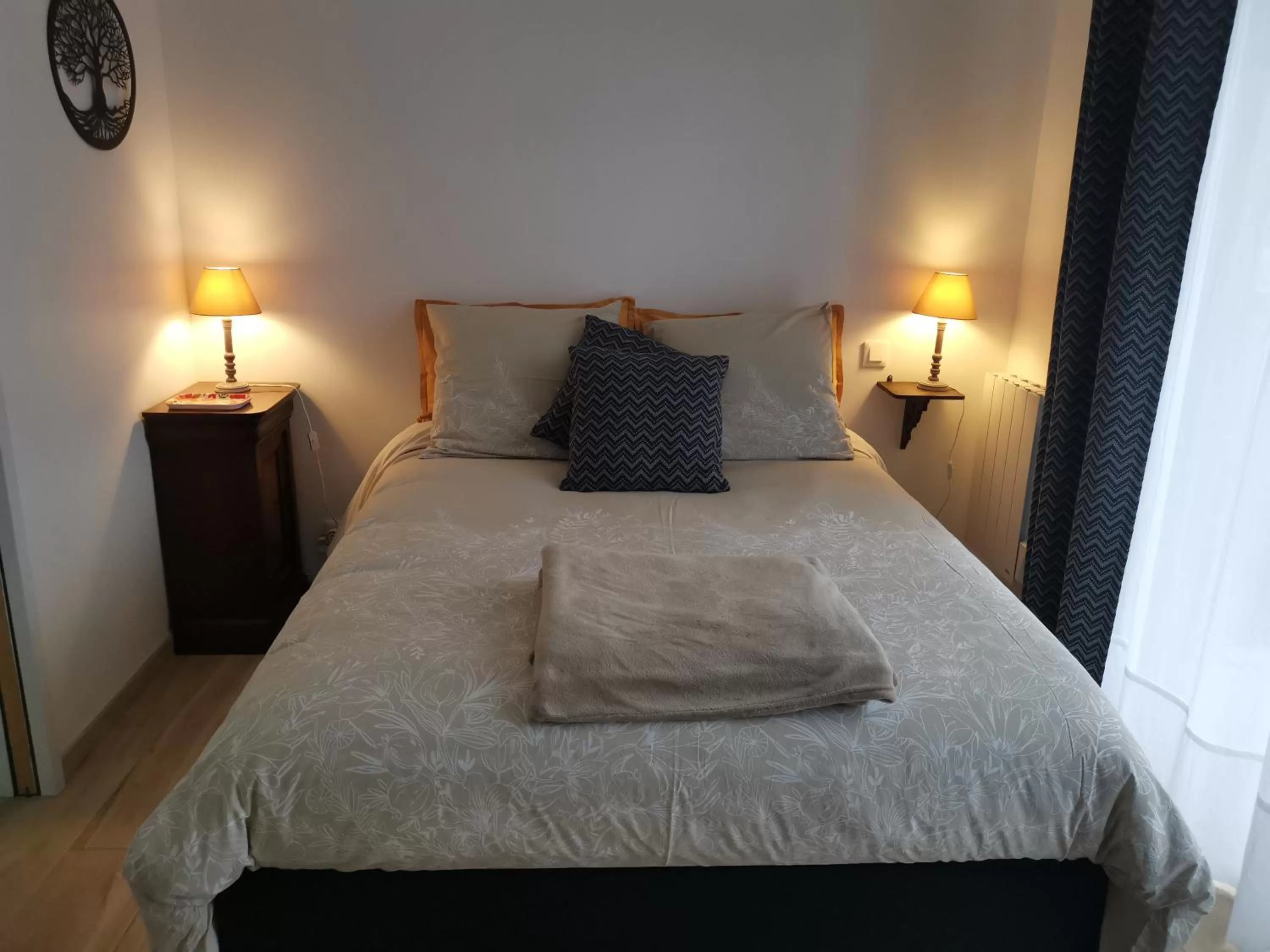 Bed in Le moulin de La Retardière