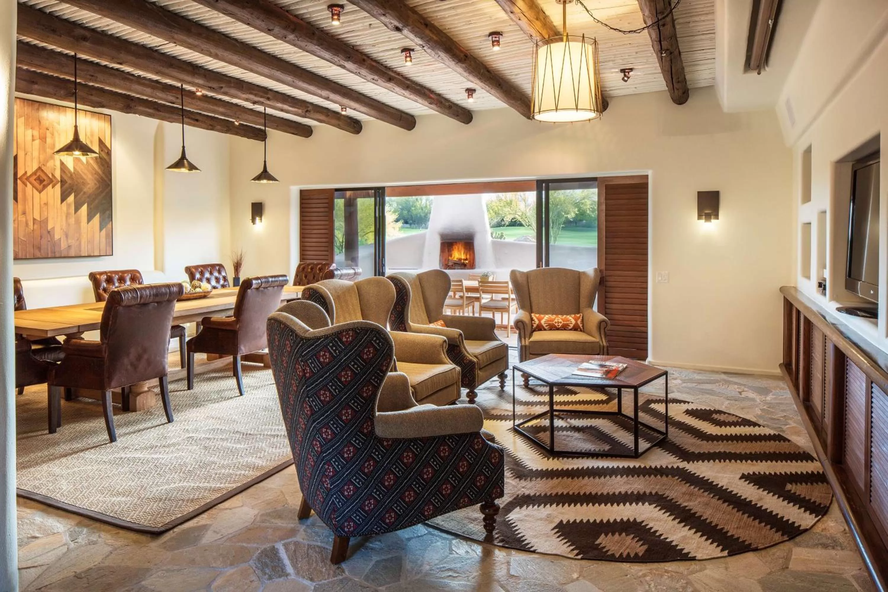 Living room in Boulders Resort & Spa Scottsdale, Curio Collection by Hilton
