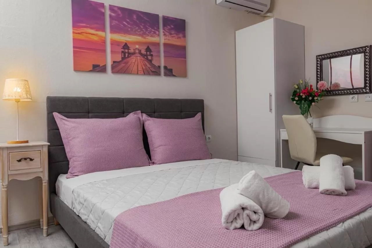 Photo of the whole room in Aegean Blue Seaview Studios