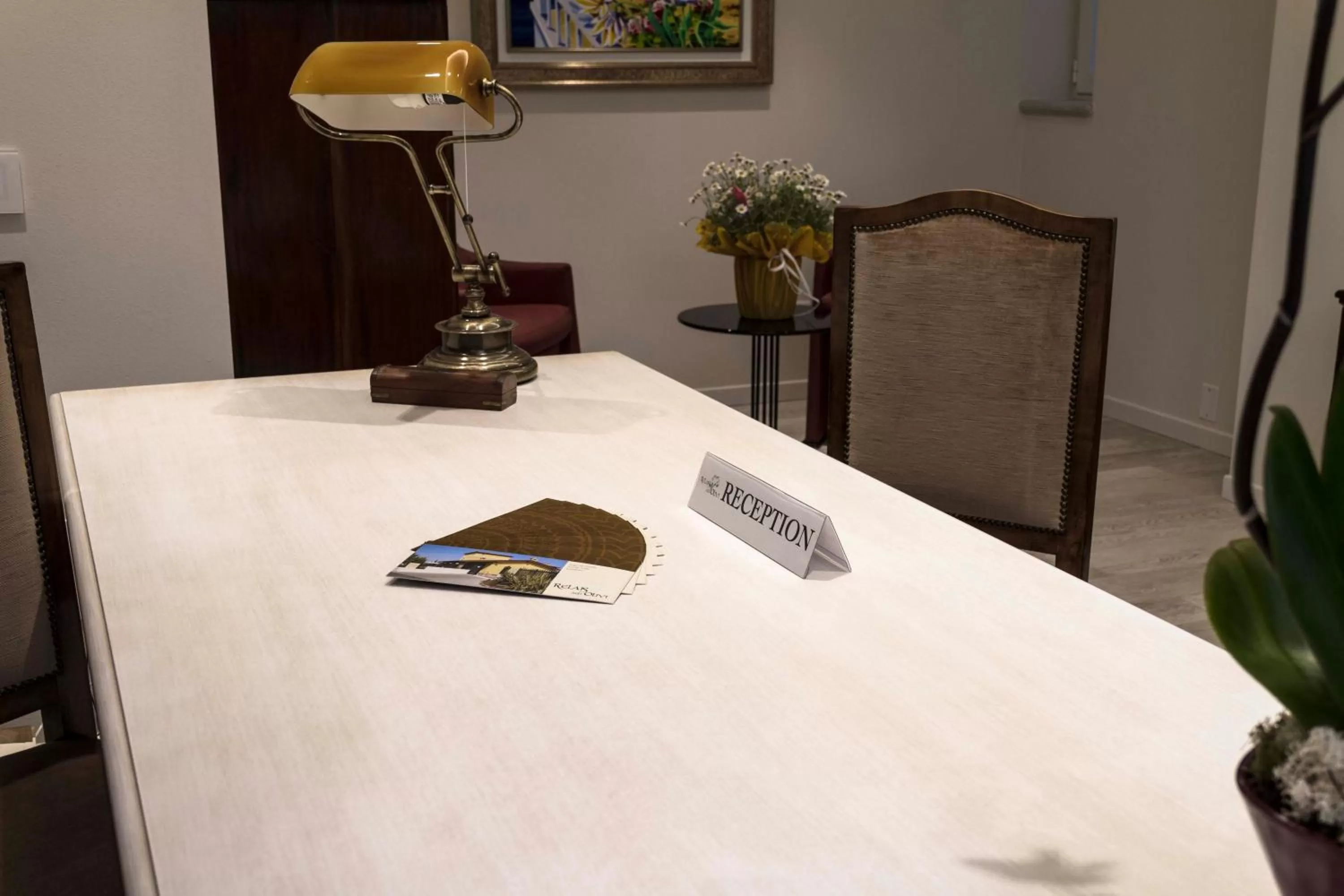 Lobby or reception in Hotel Relais Agli Olivi