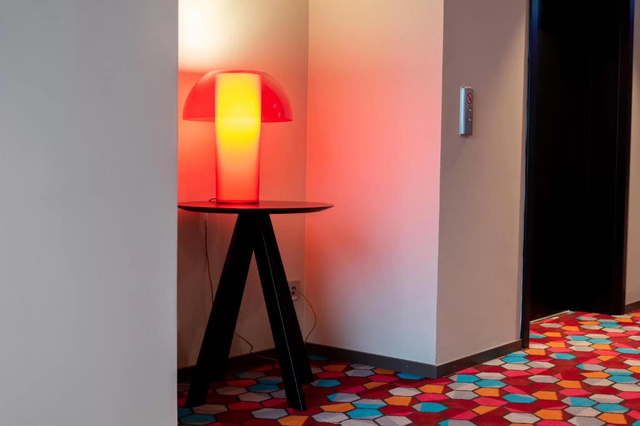 elevator in Motel L Lund