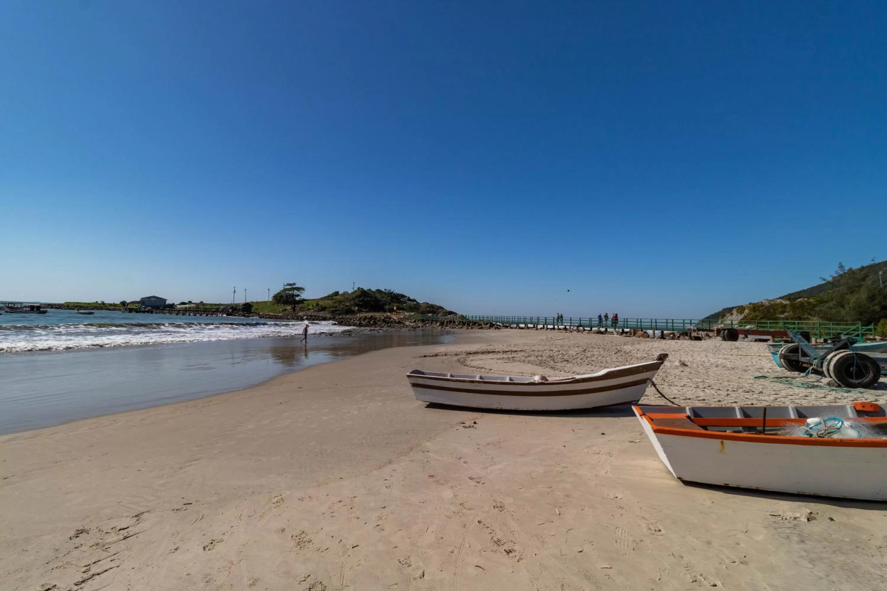 Beach in Pousada Maré de Lua