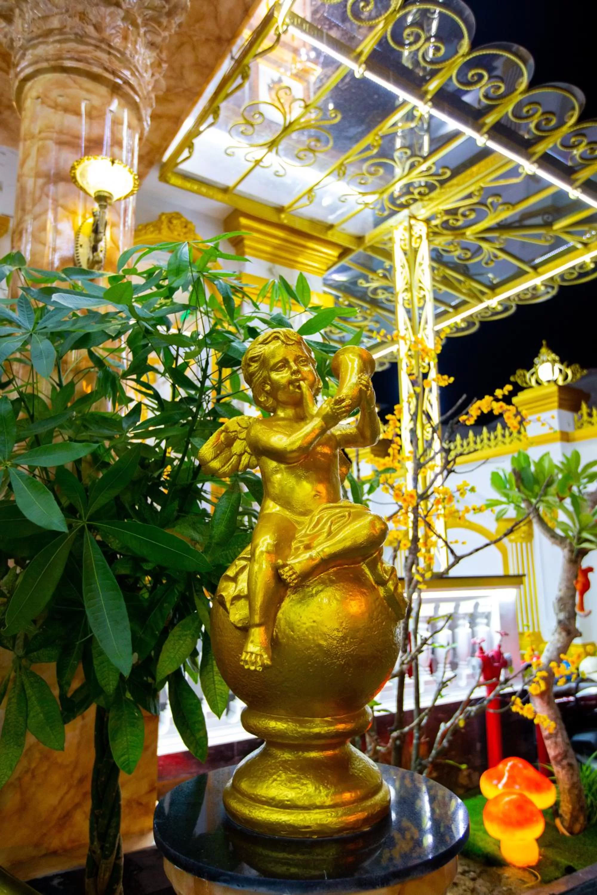 Decorative detail in KING VILLA QUẢNG NGÃI