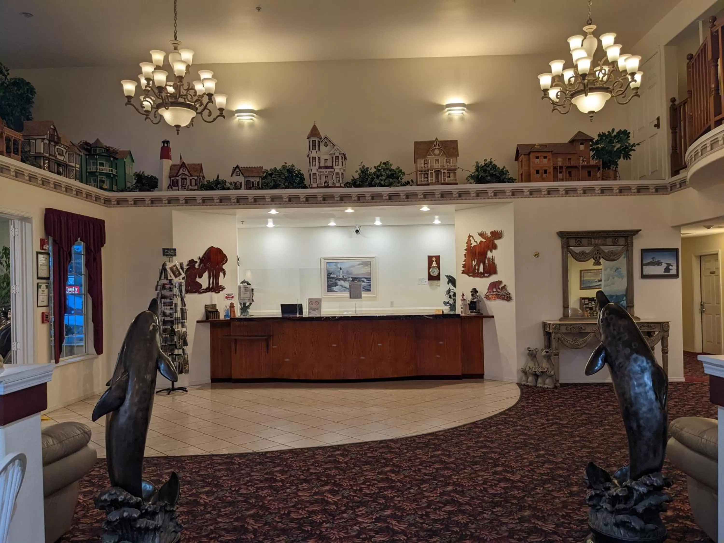 Lobby or reception in Lighthouse Inn