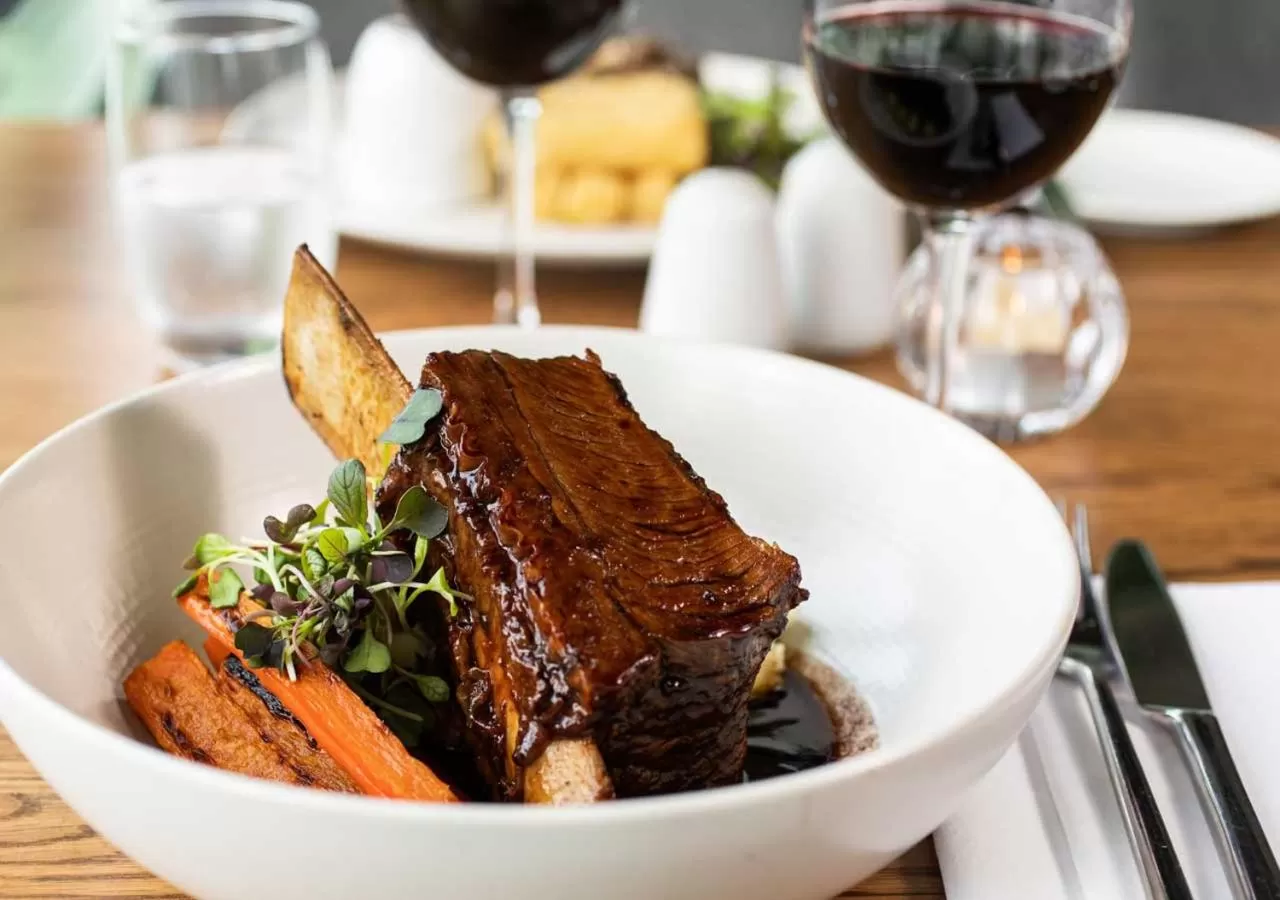 Lunch in Kilkea Castle