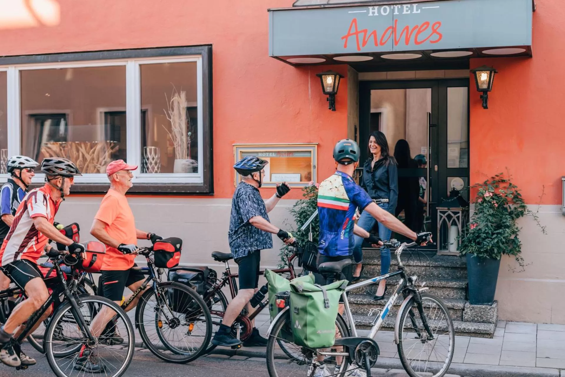 Facade/entrance in Hotel Andres