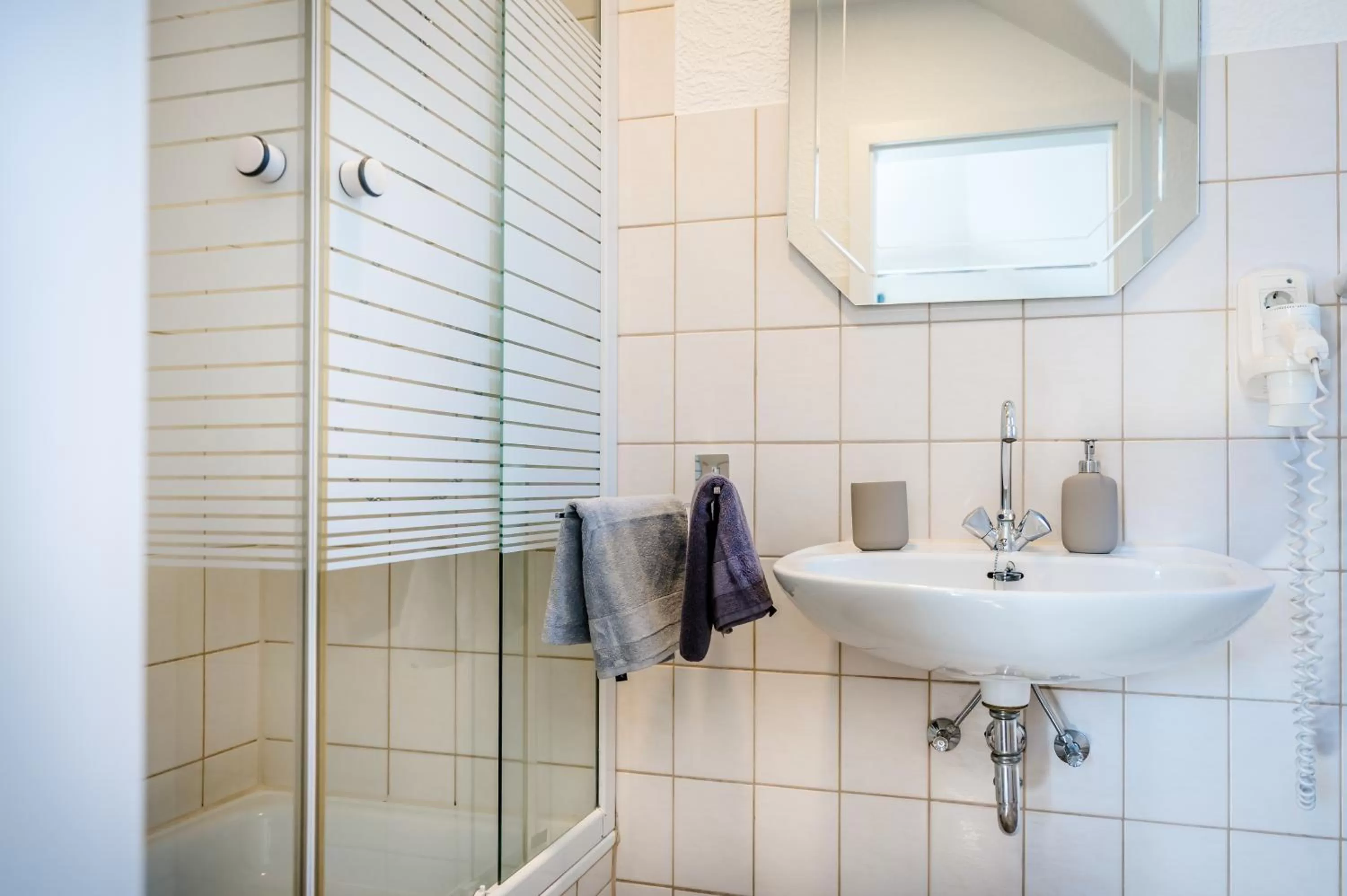 Bathroom in Hotel am See