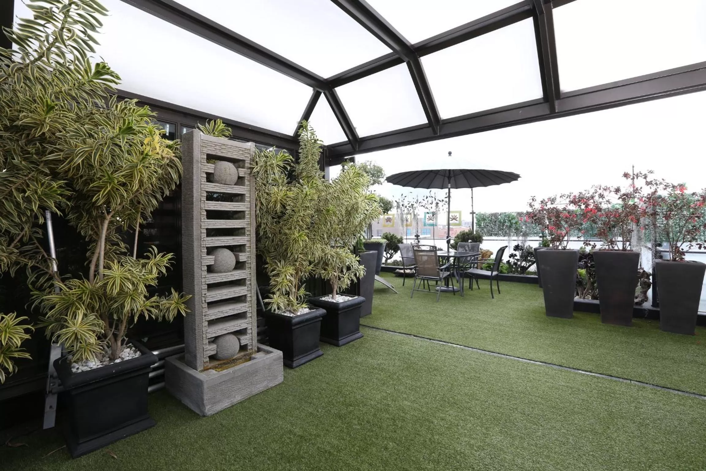 Garden in Hotel Suites 108