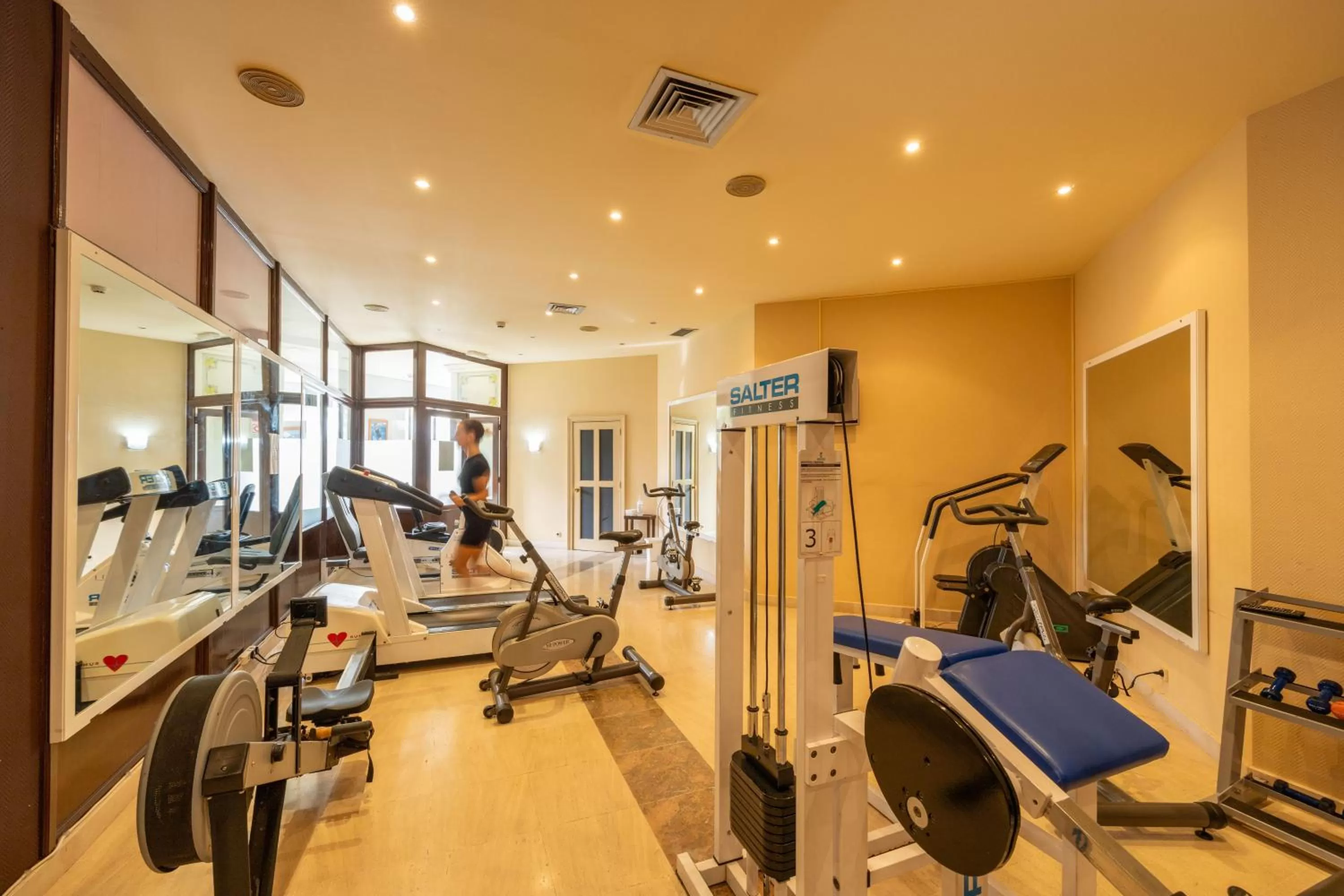Fitness centre/facilities in Clube do Lago Hotel