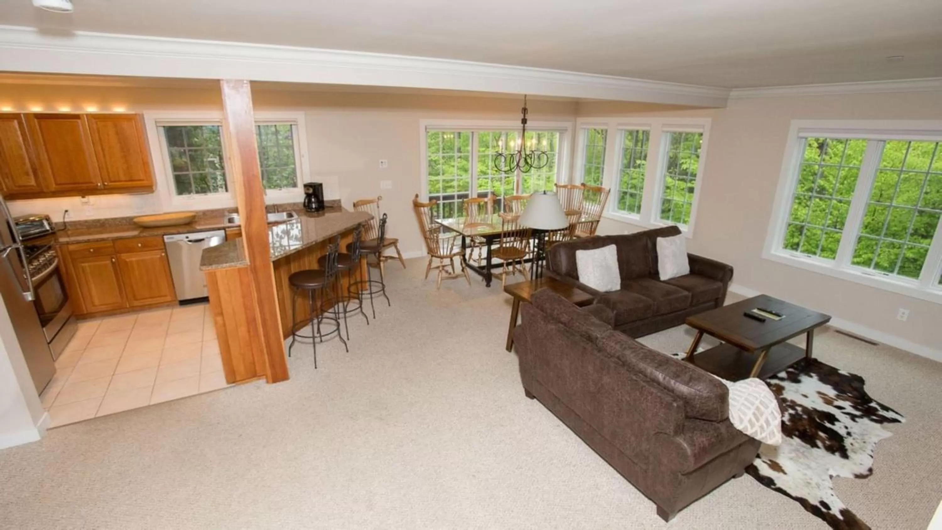 Living room in Topnotch Resort