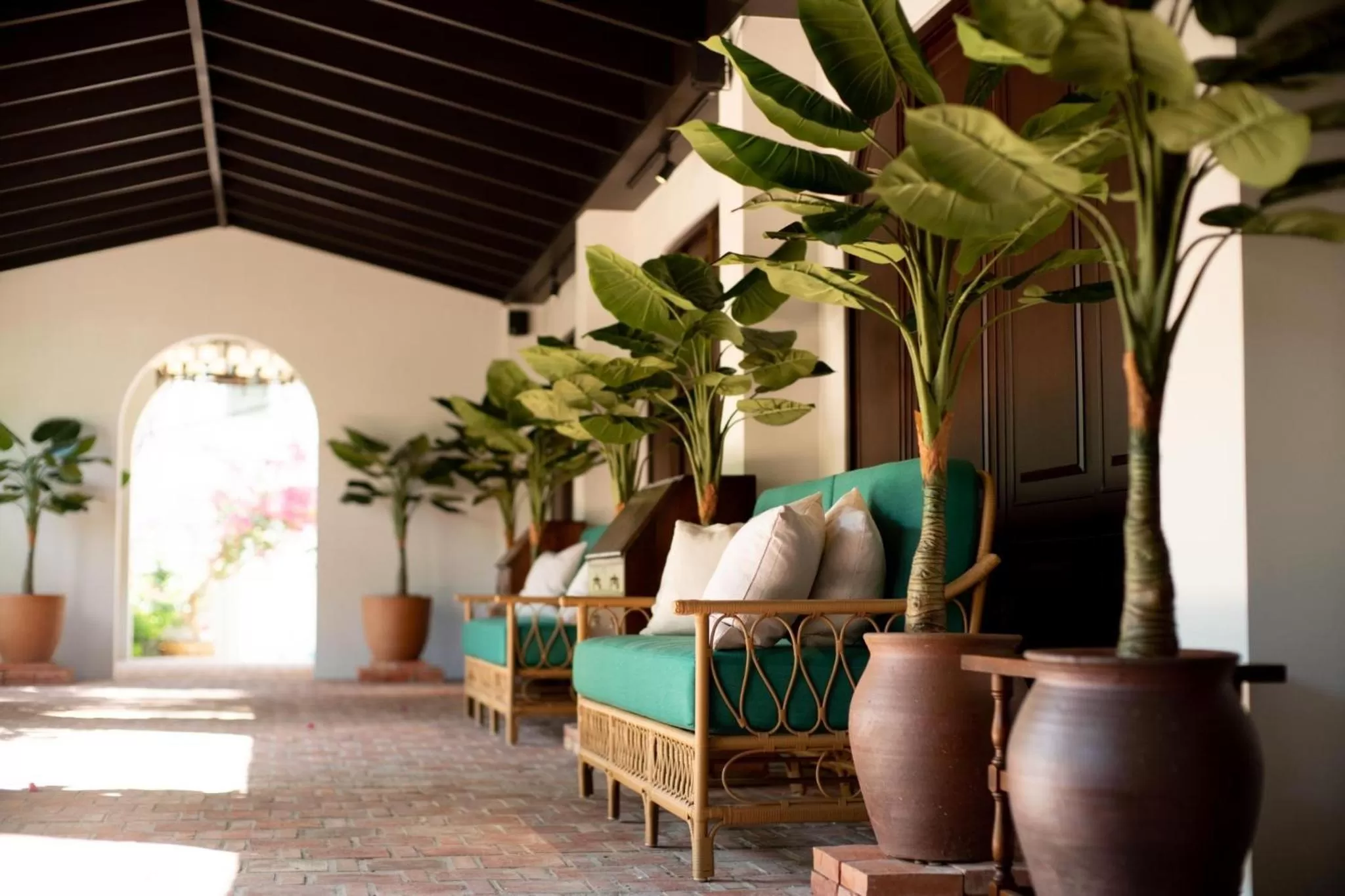 Patio in Hotel Thomas Bangkok