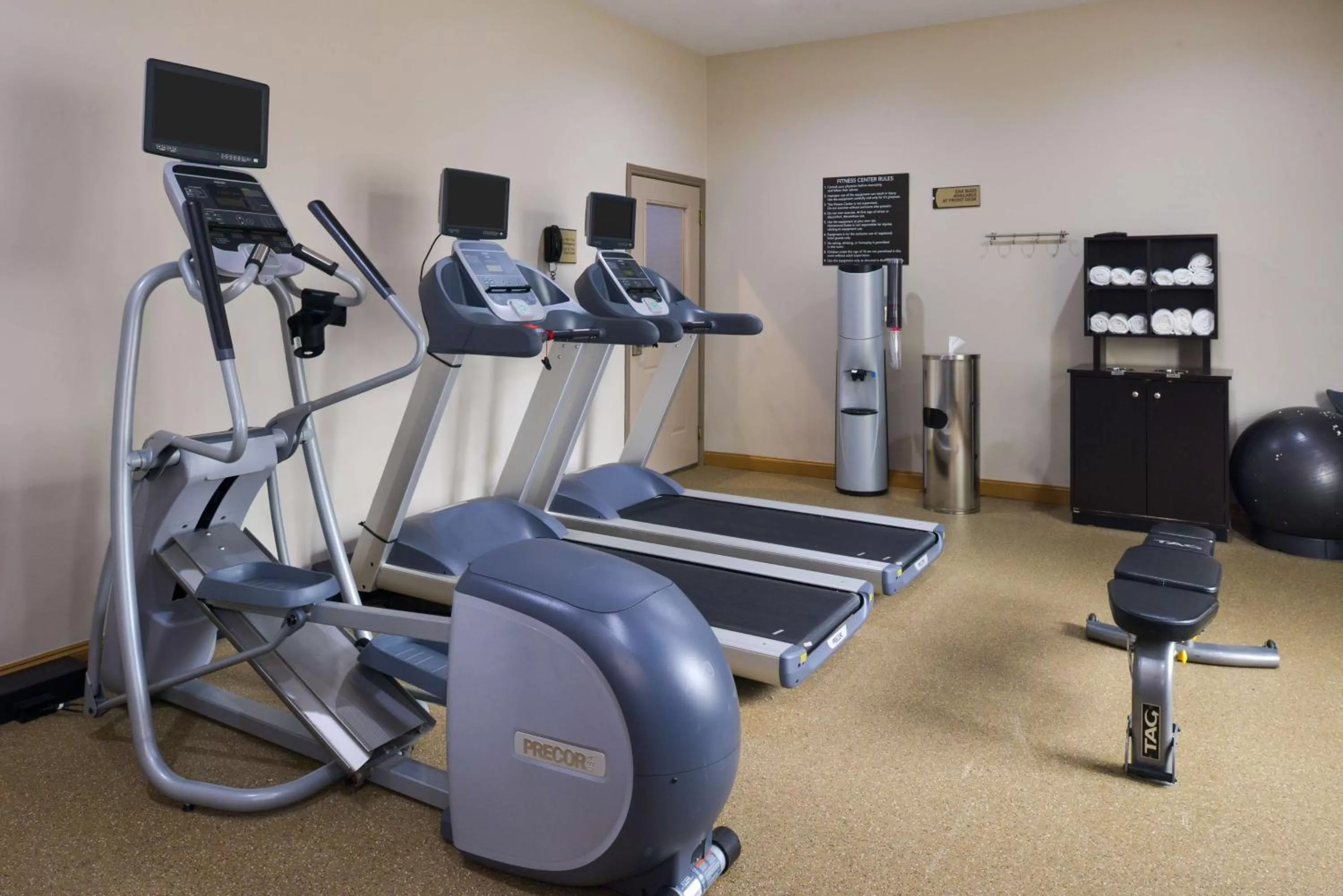 Fitness centre/facilities in Homewood Suites by Hilton Dallas-Lewisville
