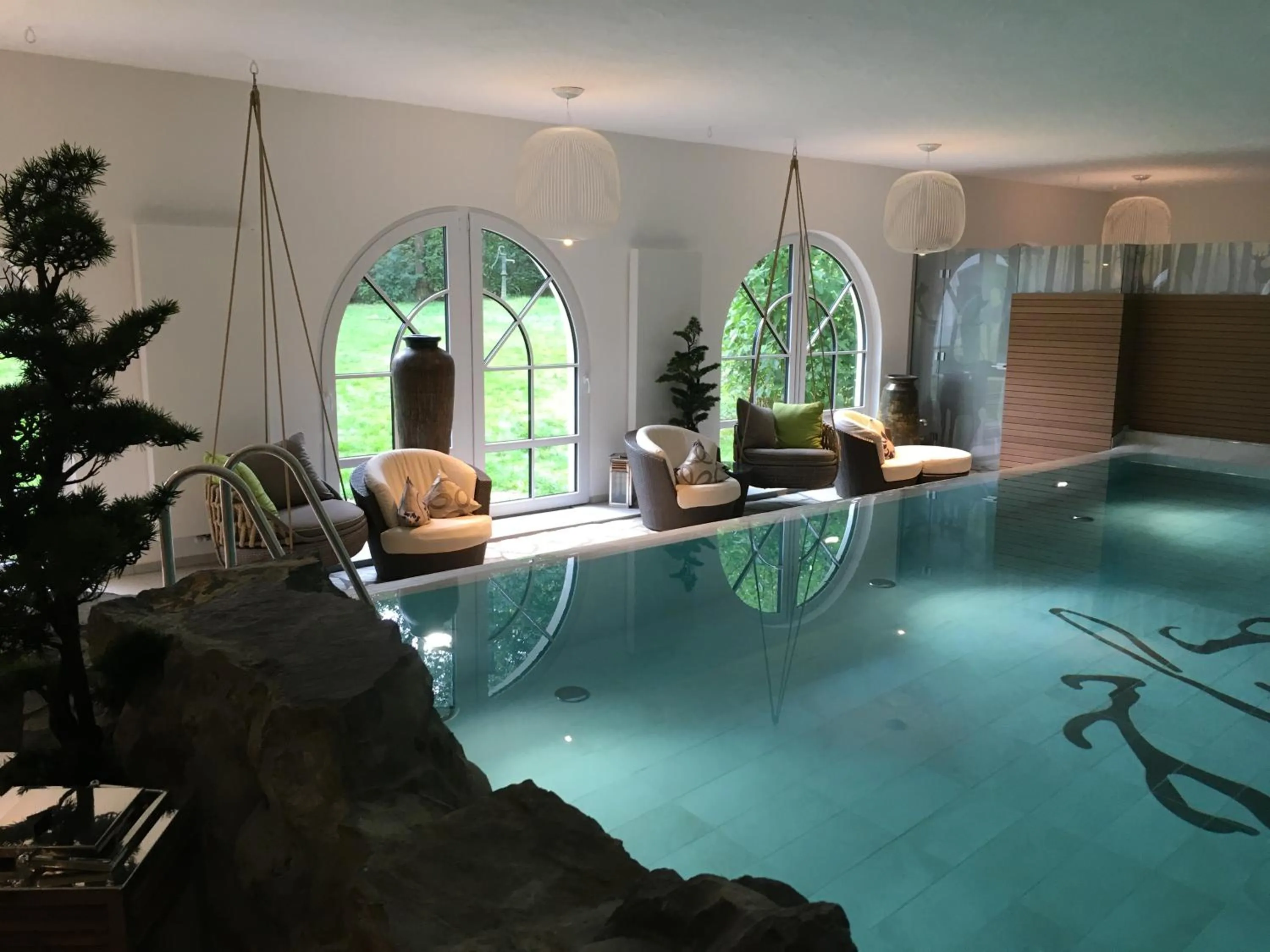 Spa and wellness centre/facilities in Relais & Châteaux Jagdhof Glashütte