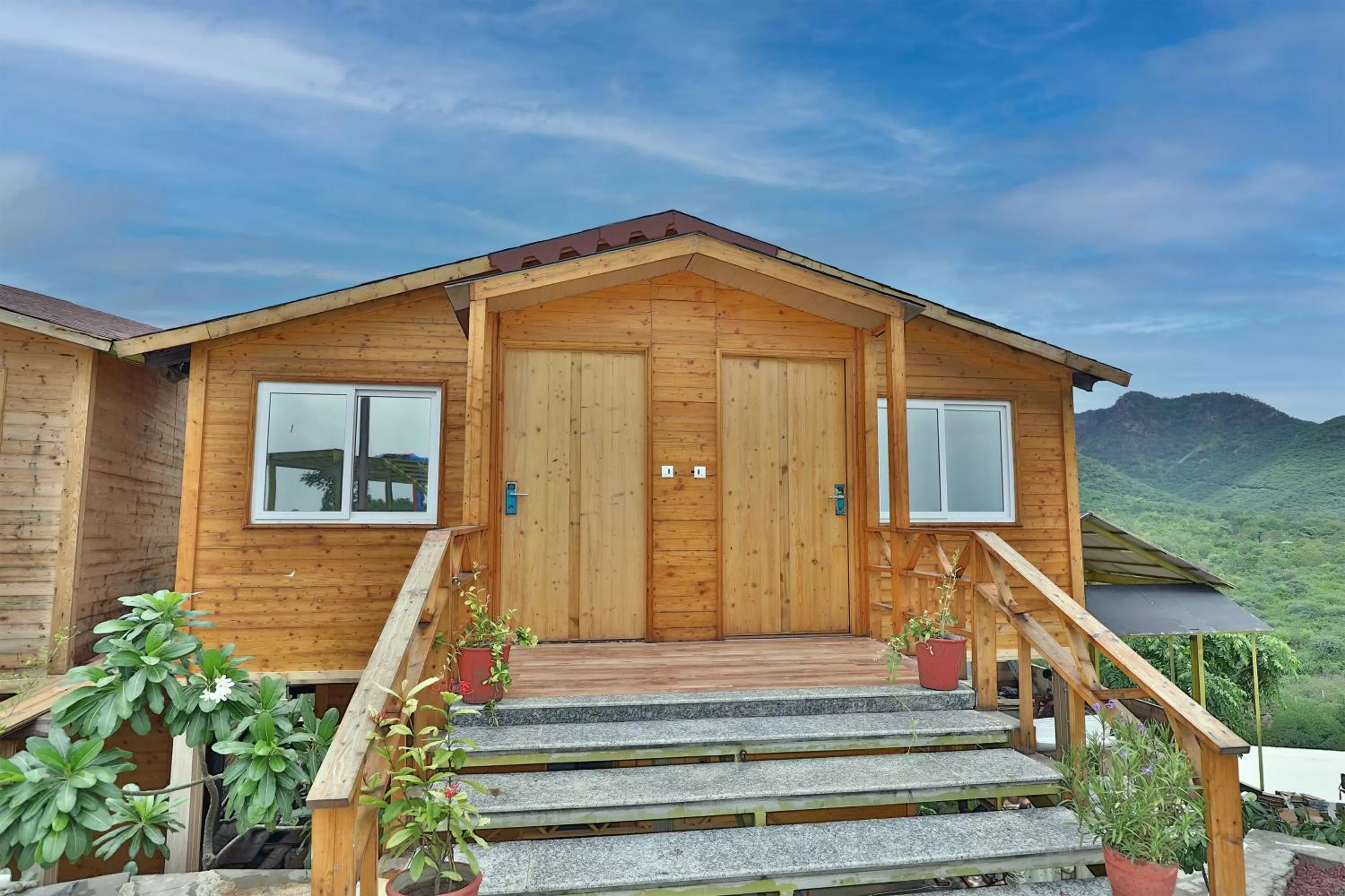 Bedroom in Bamboo Saa Resort & Spa - Udaipur
