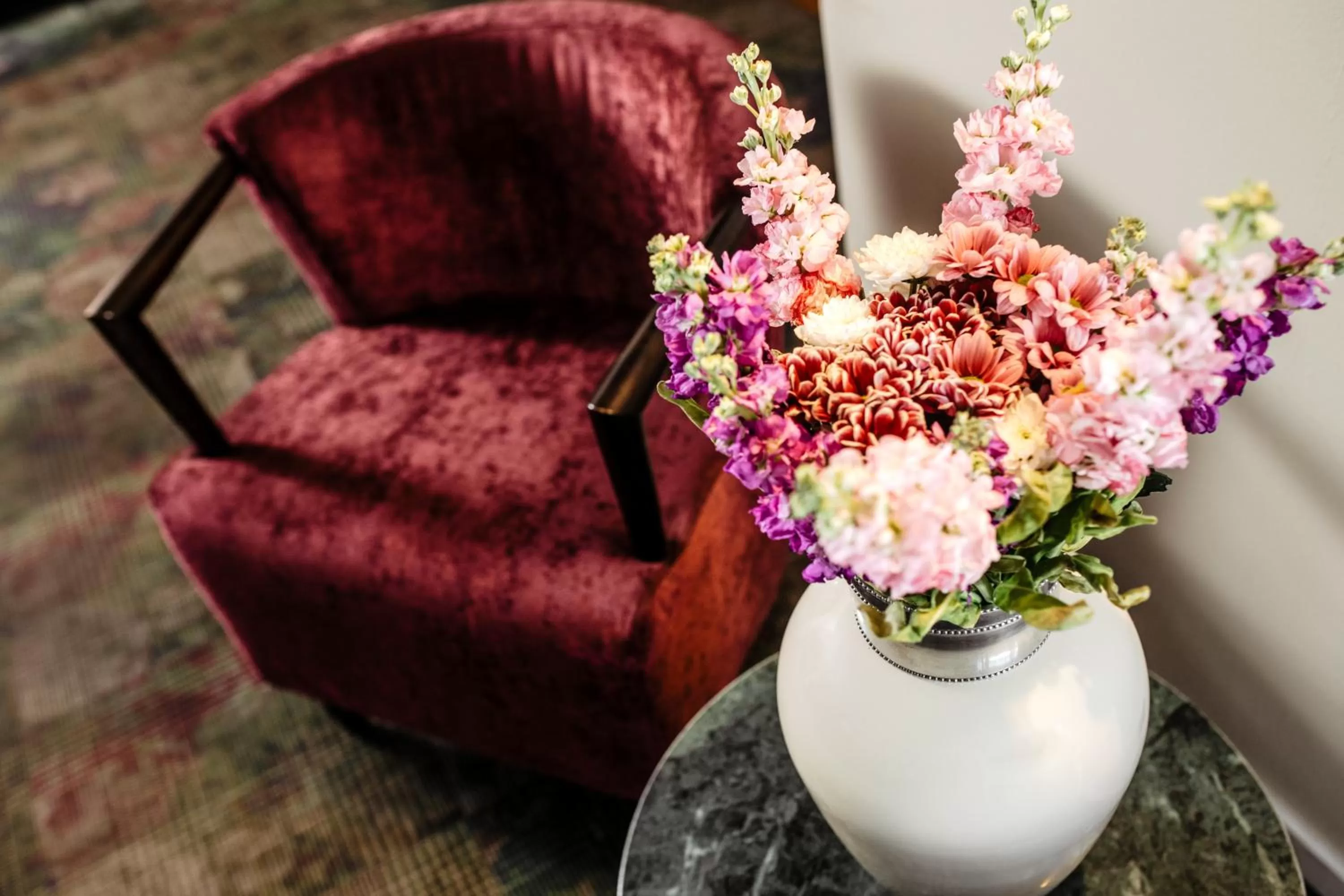 Seating area in Hotel Westerkamp