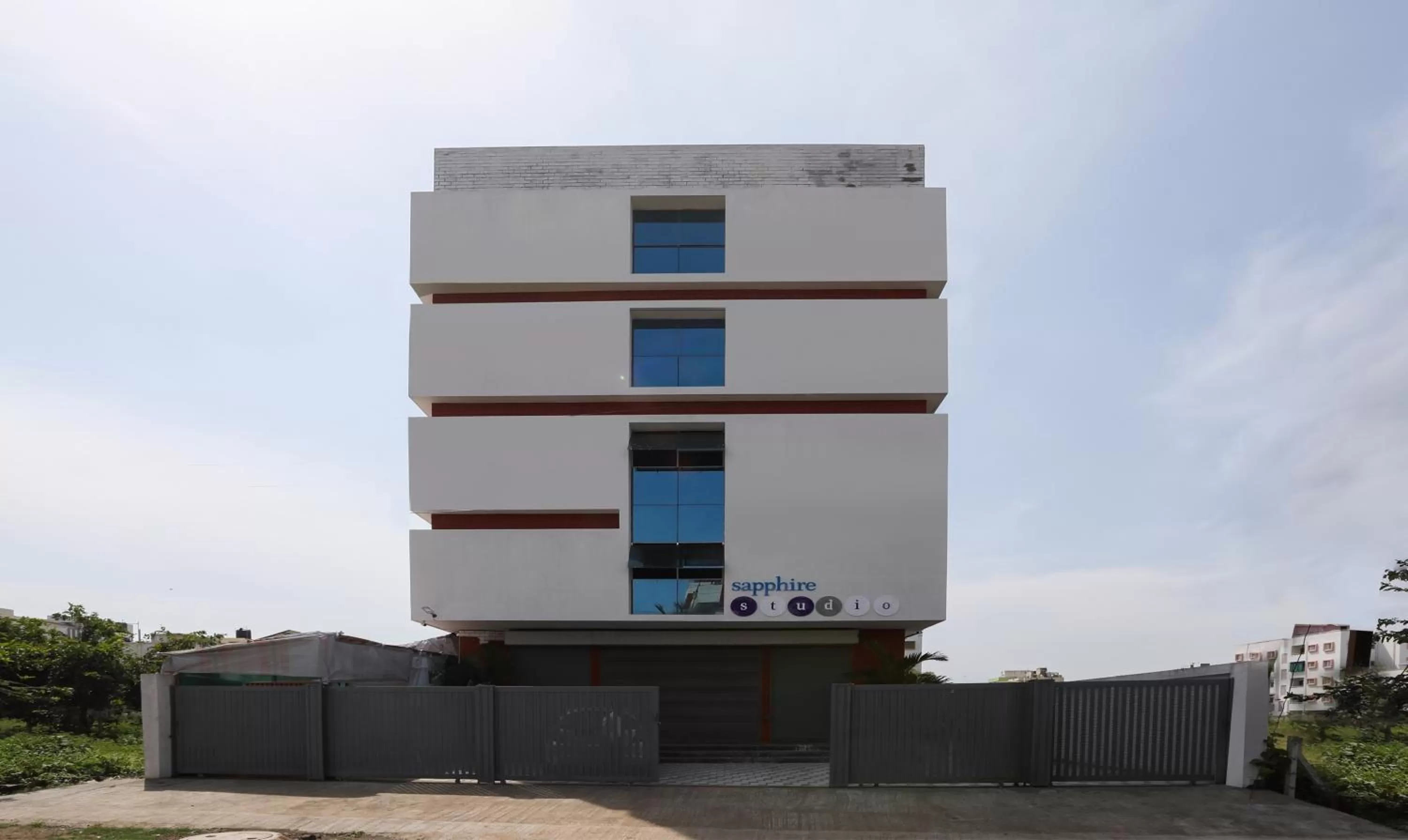 Facade/entrance in Treebo Sapphire Studio