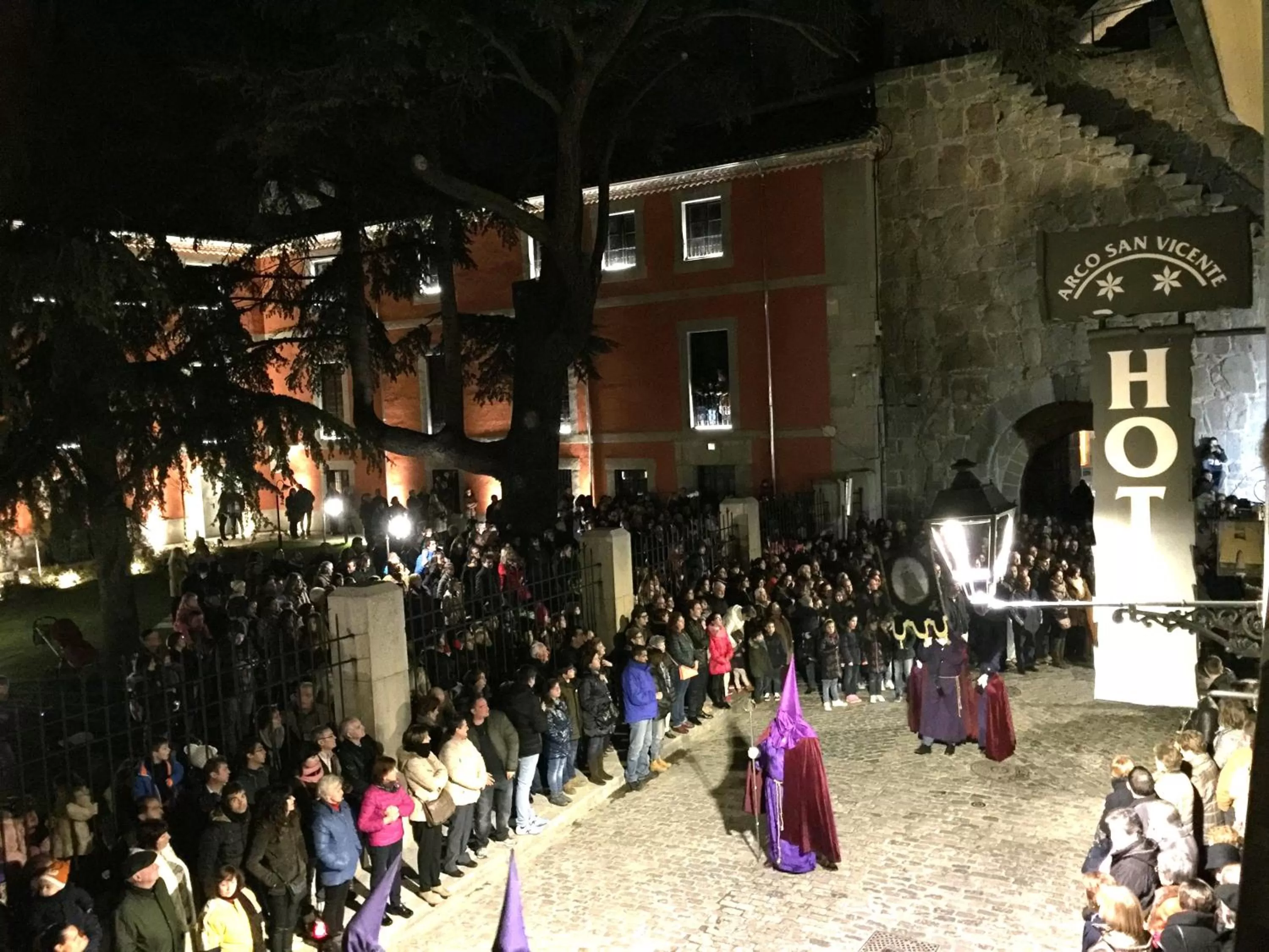 Off site in Hotel Arco San Vicente